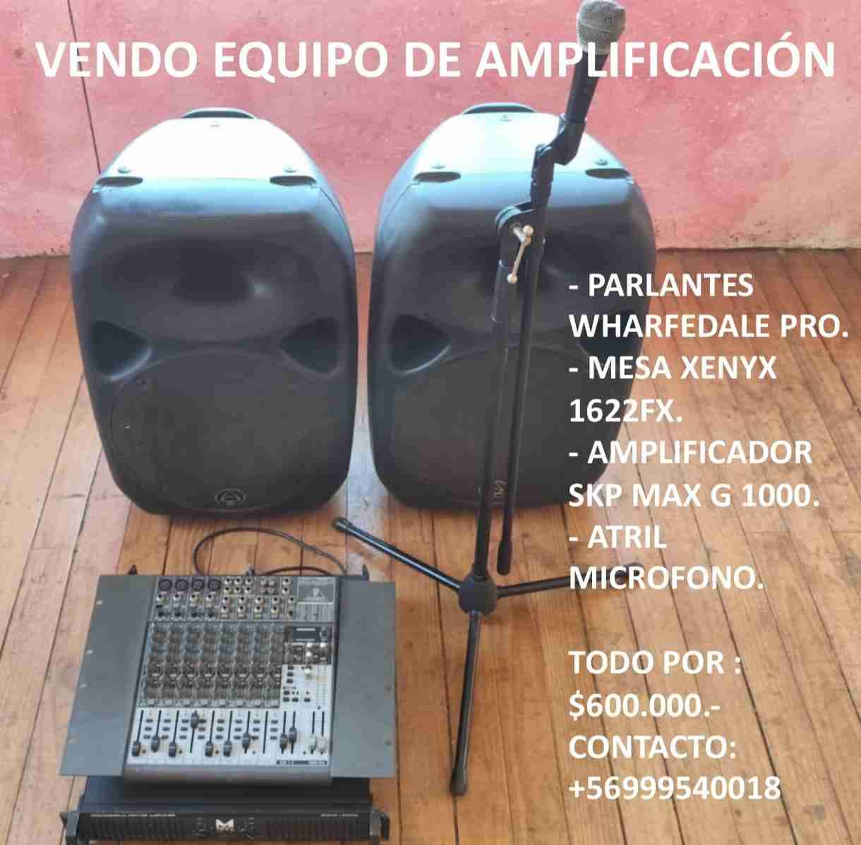 Equipo de amplificación completo