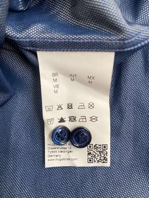 Camisa Hugo Boss Tailored – Algodón & Seda VIP - miniatura 5