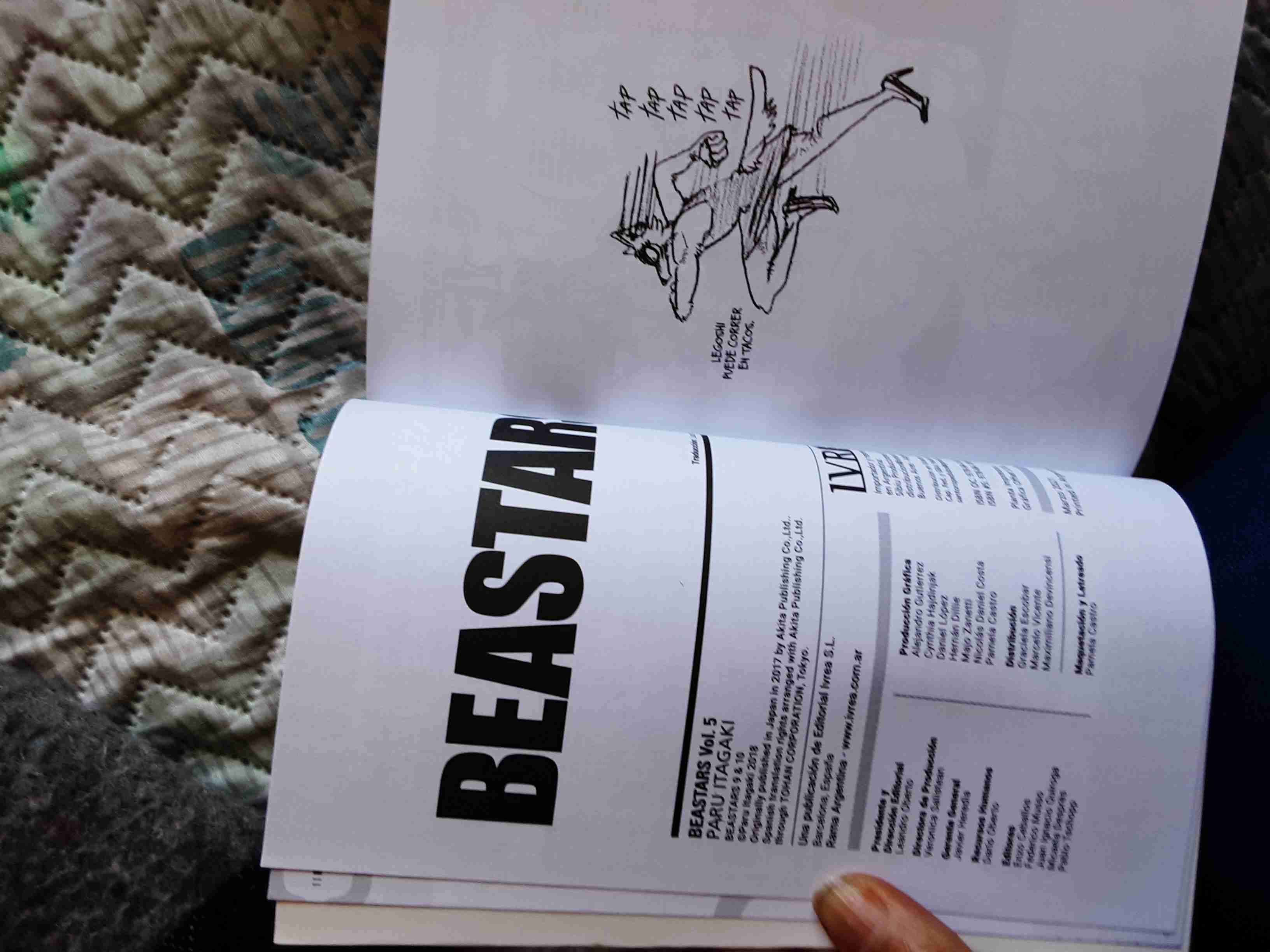 Manga Beastars Vol. 5 - miniatura 3