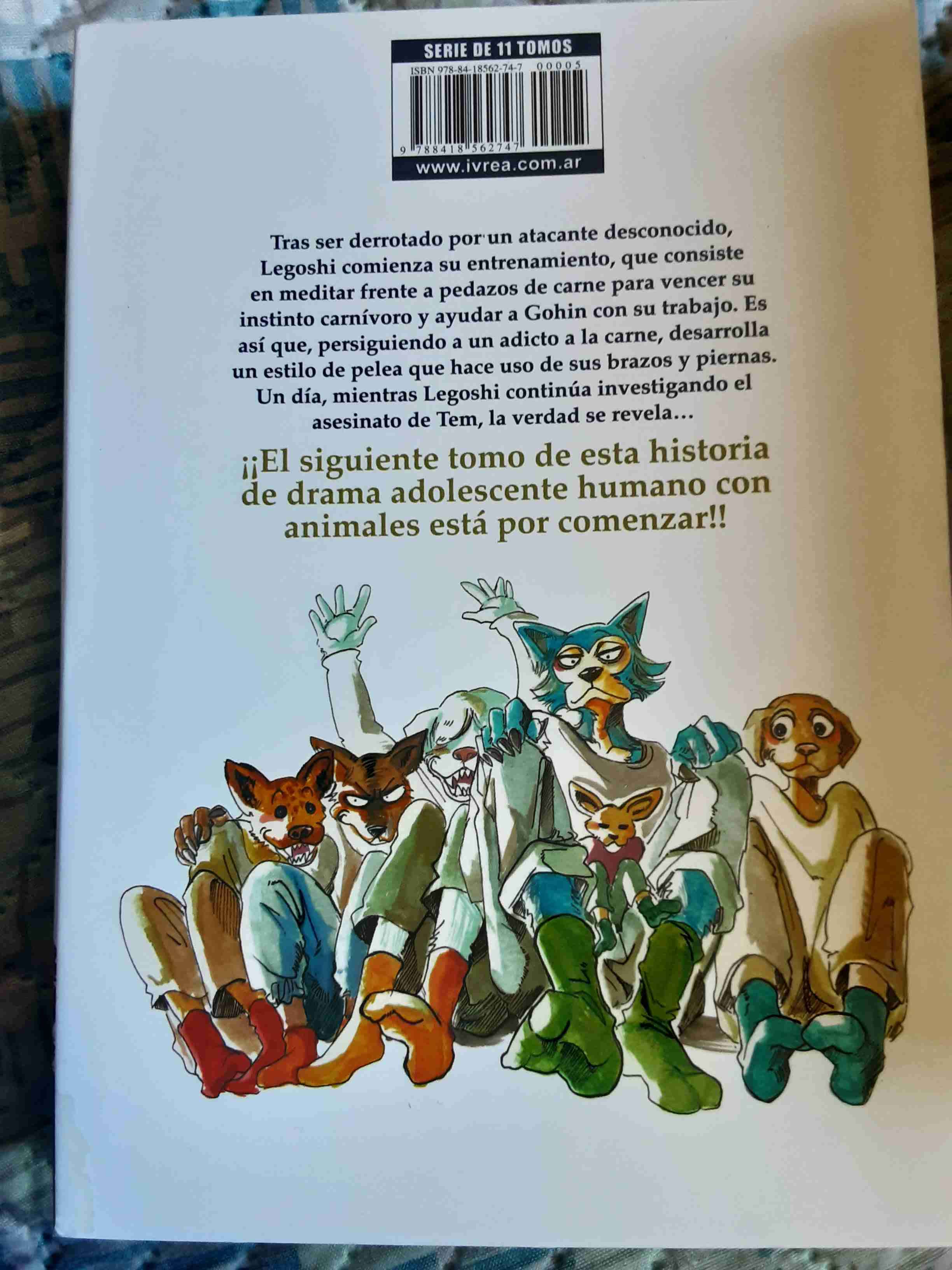 Manga Beastars Vol. 5 - miniatura 4