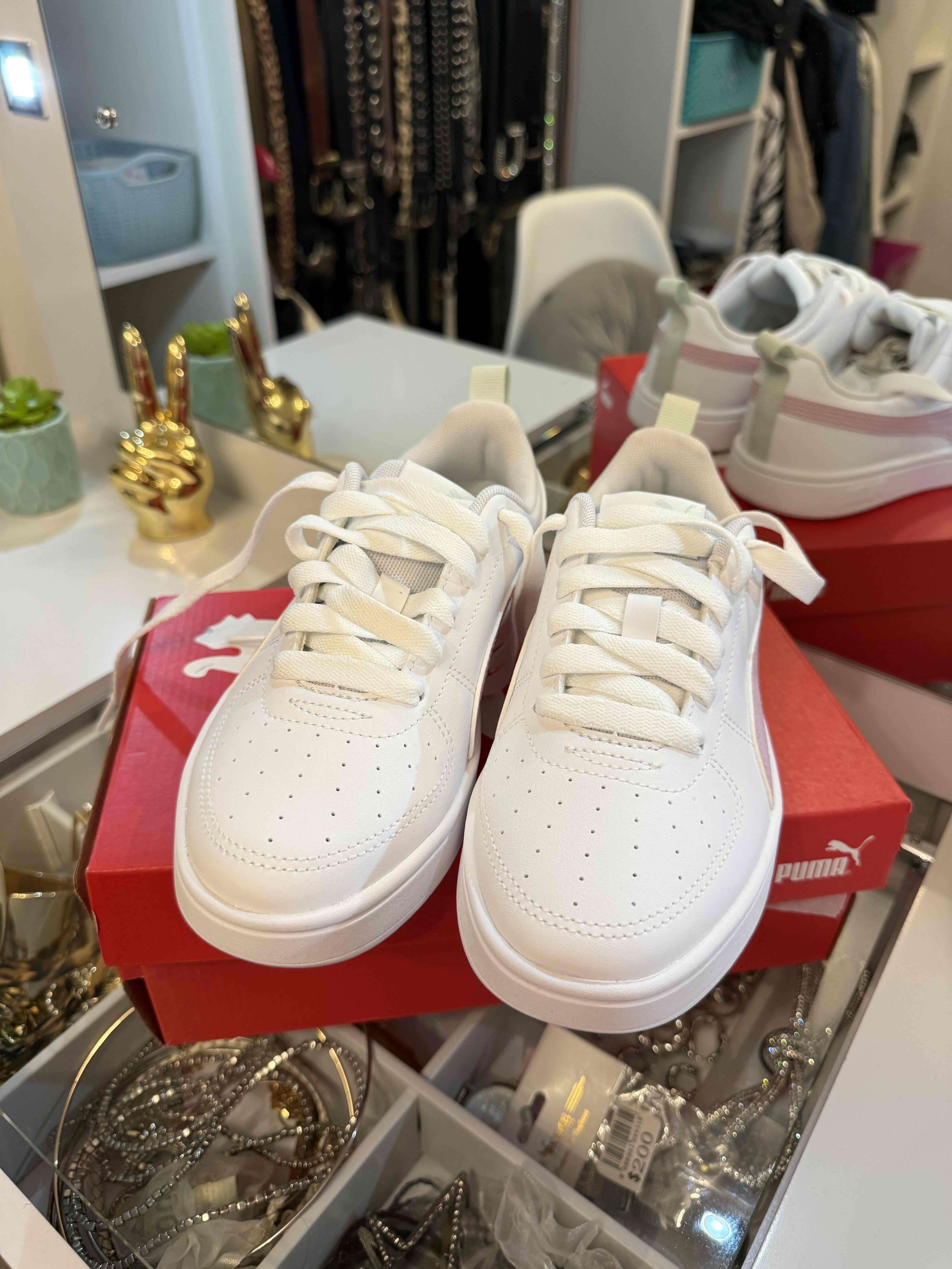 Zapatillas blancas Puma 35 - miniatura 4