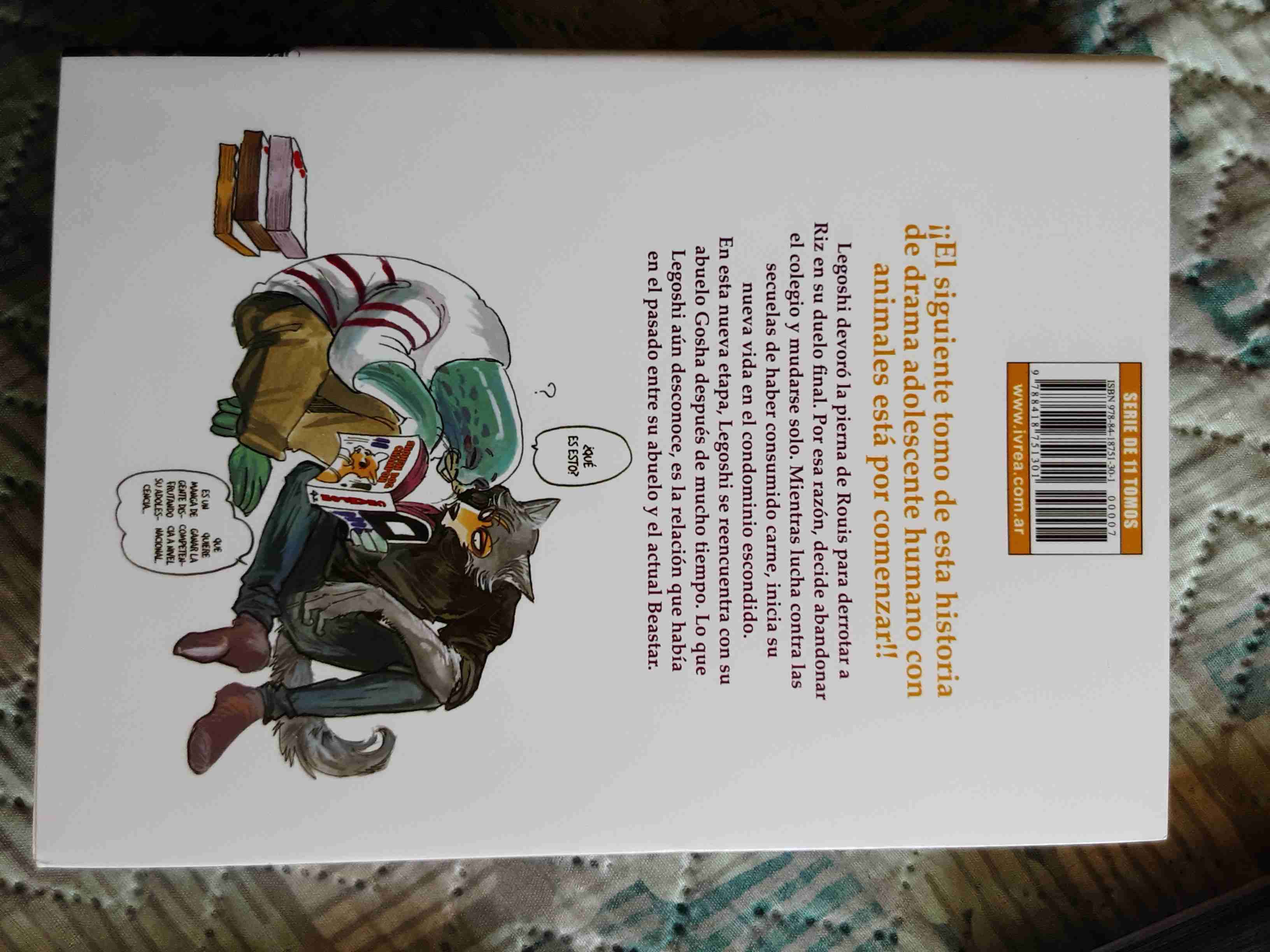 Manga Beastars Vol. 7 - miniatura 3