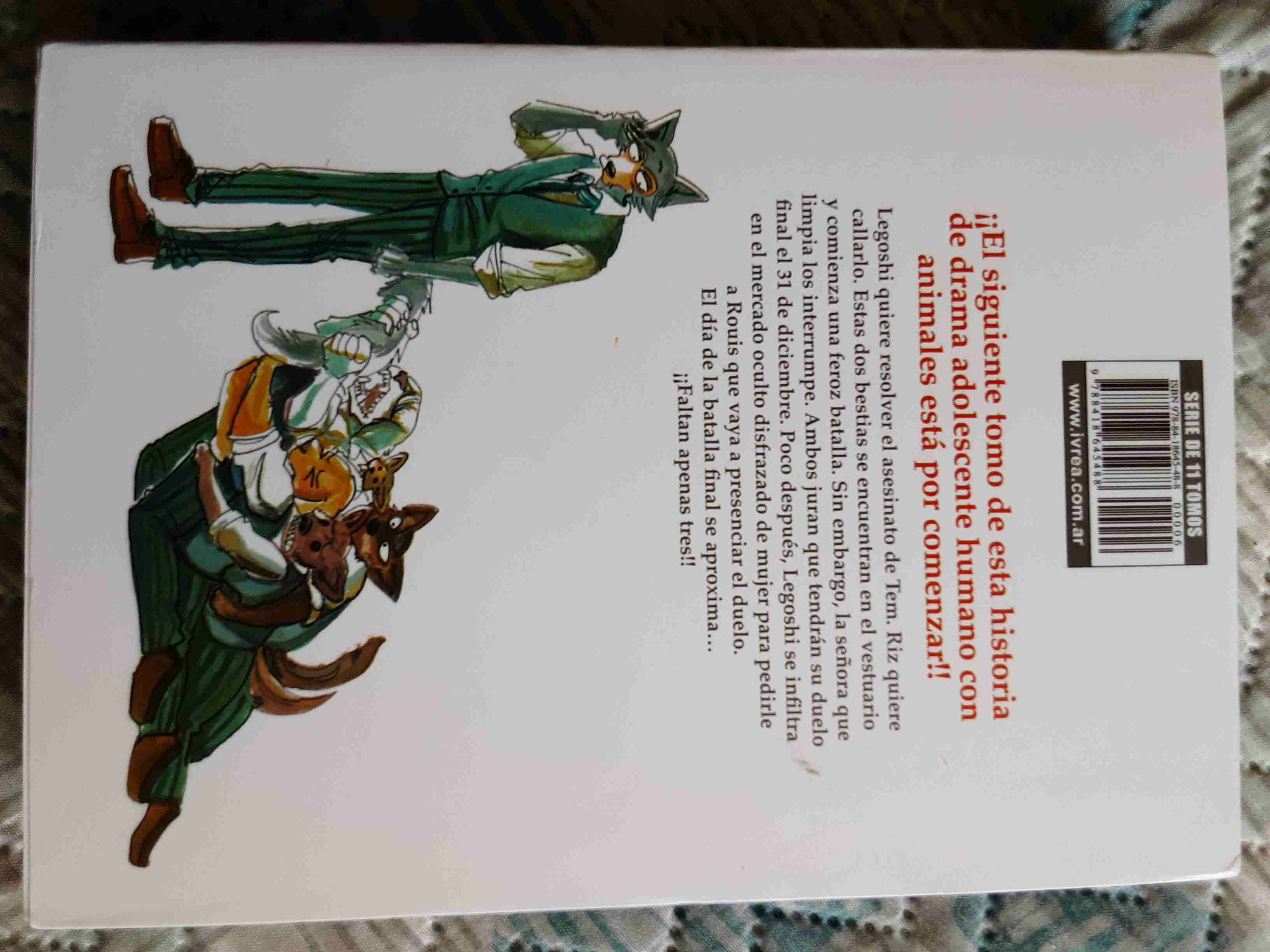 Manga Beastars Vol. 6 - miniatura 3