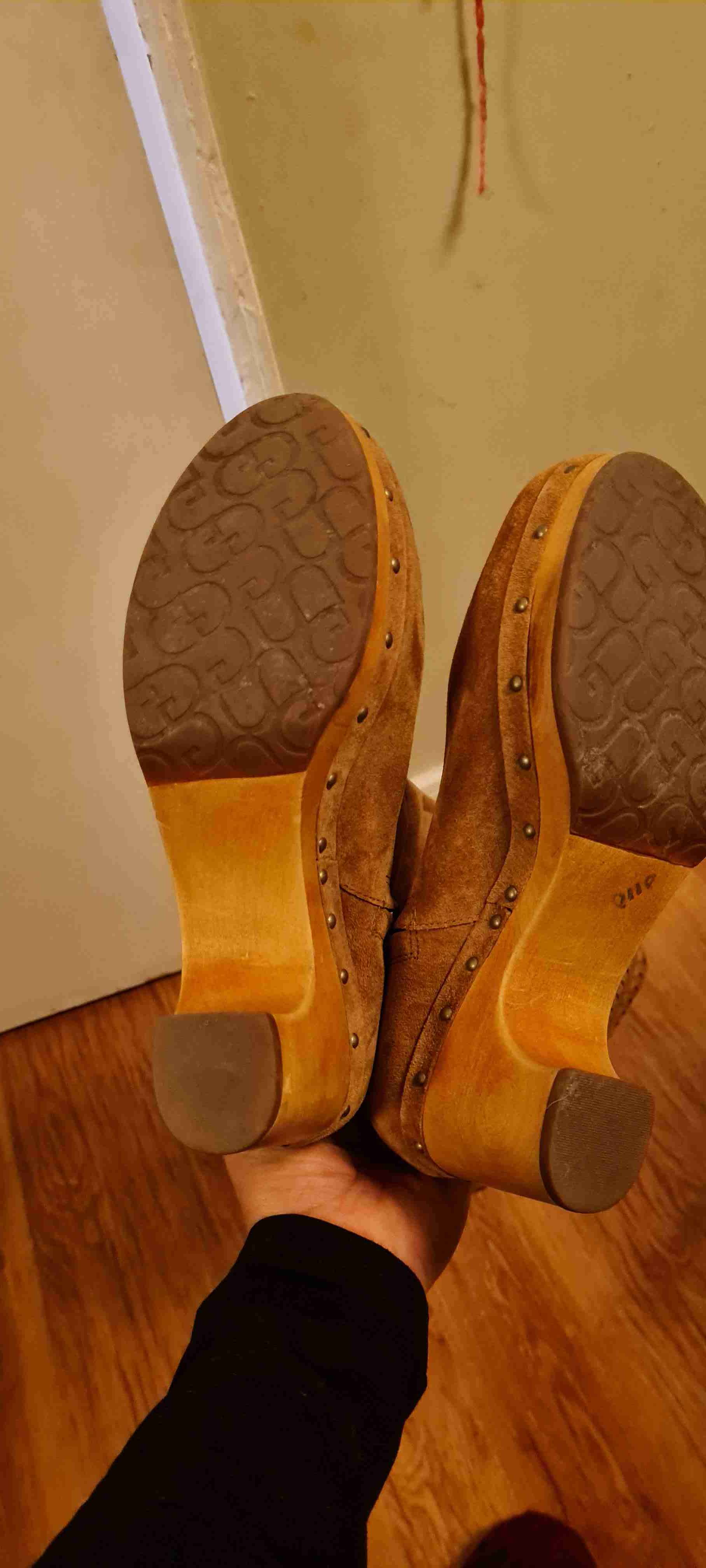 Botín UGG café con plataforma - miniatura 2