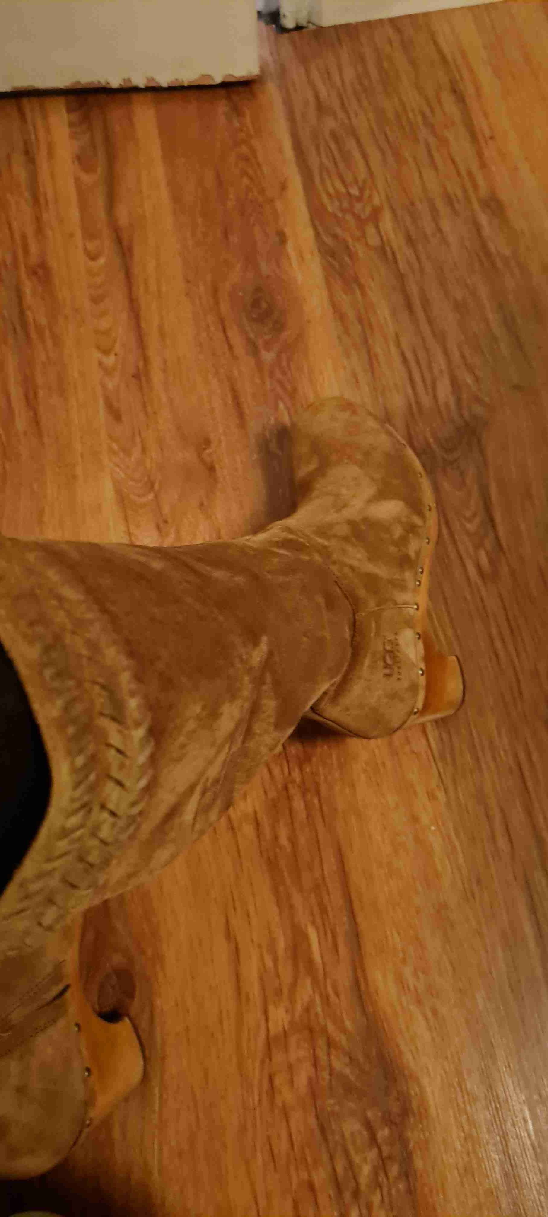 Botín UGG café con plataforma - miniatura 4