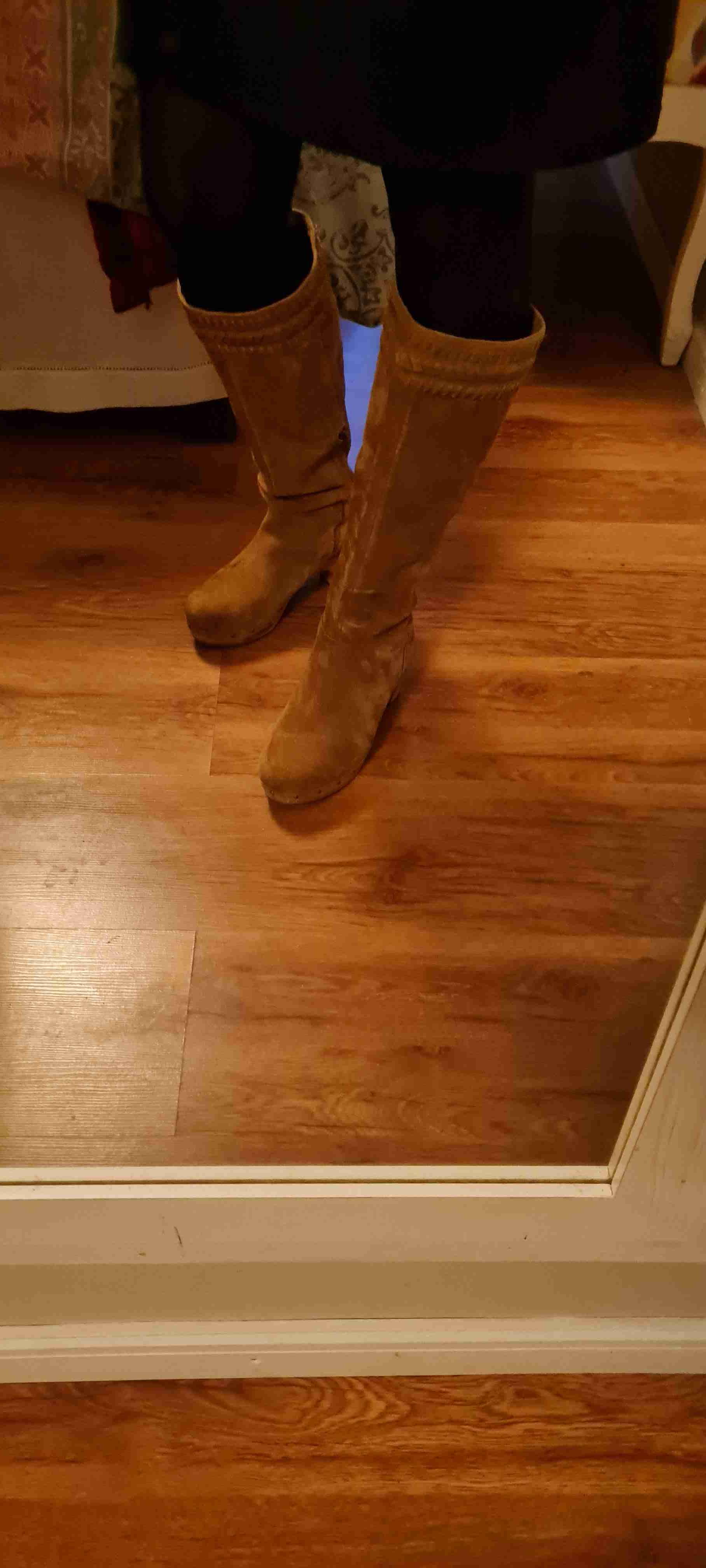 Botín UGG café con plataforma - miniatura 6