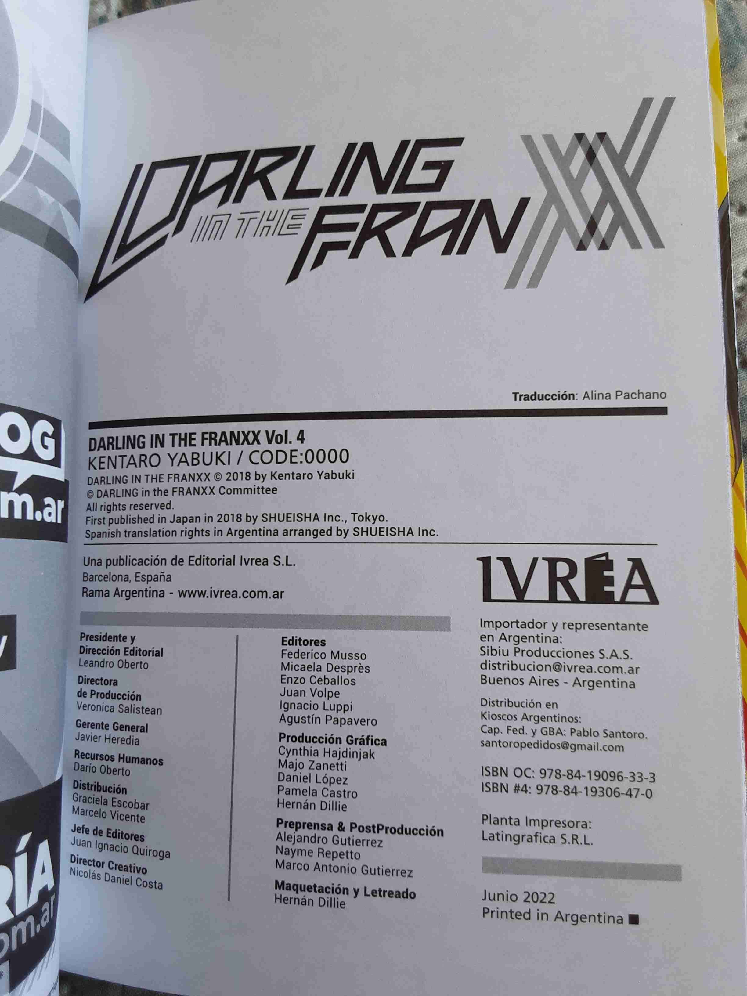 Manga Darling in the FranXX Vol. 4 - miniatura 5