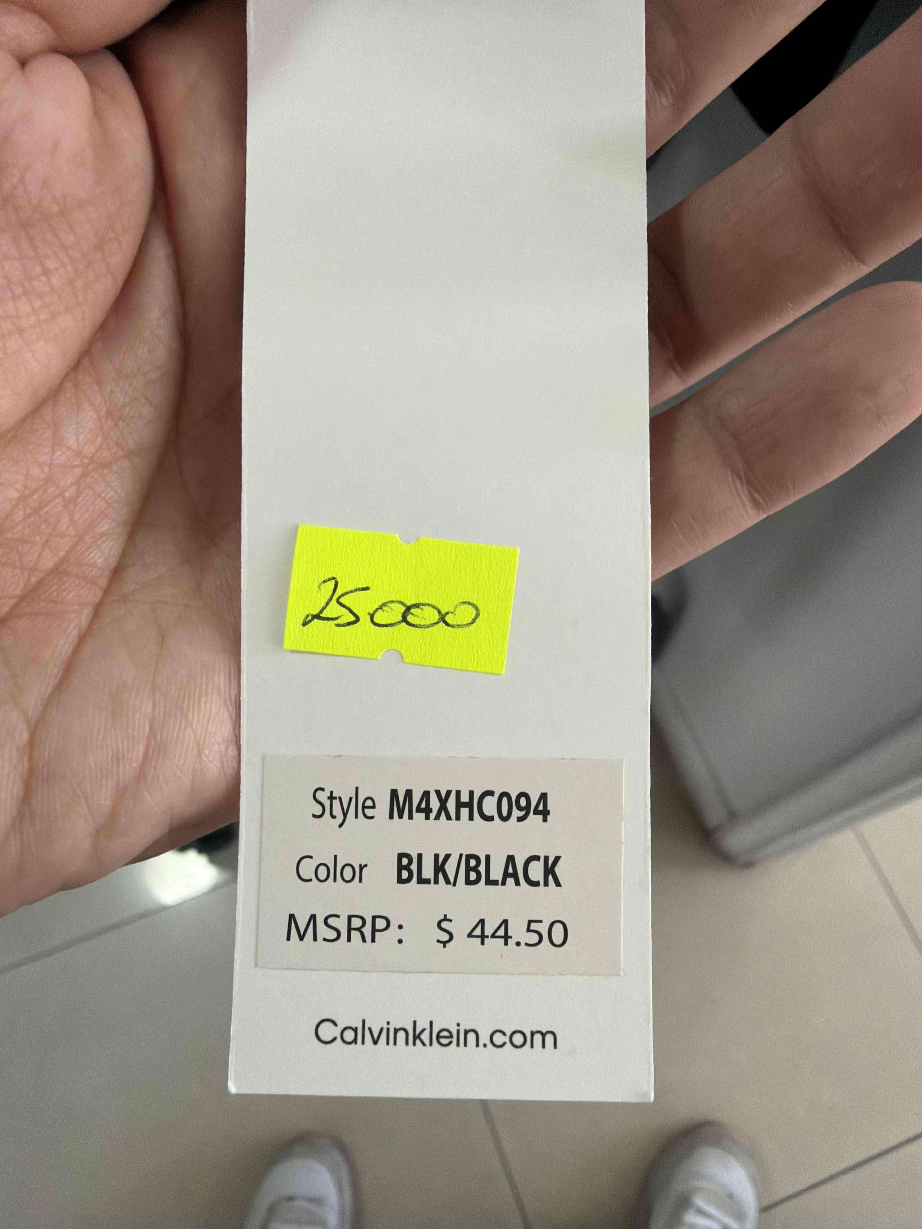 Polera negra Calvin Klein - miniatura 4