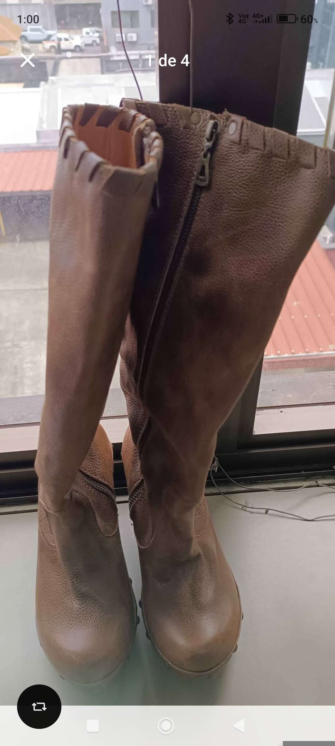 Botas cuero kebba 100 cuero