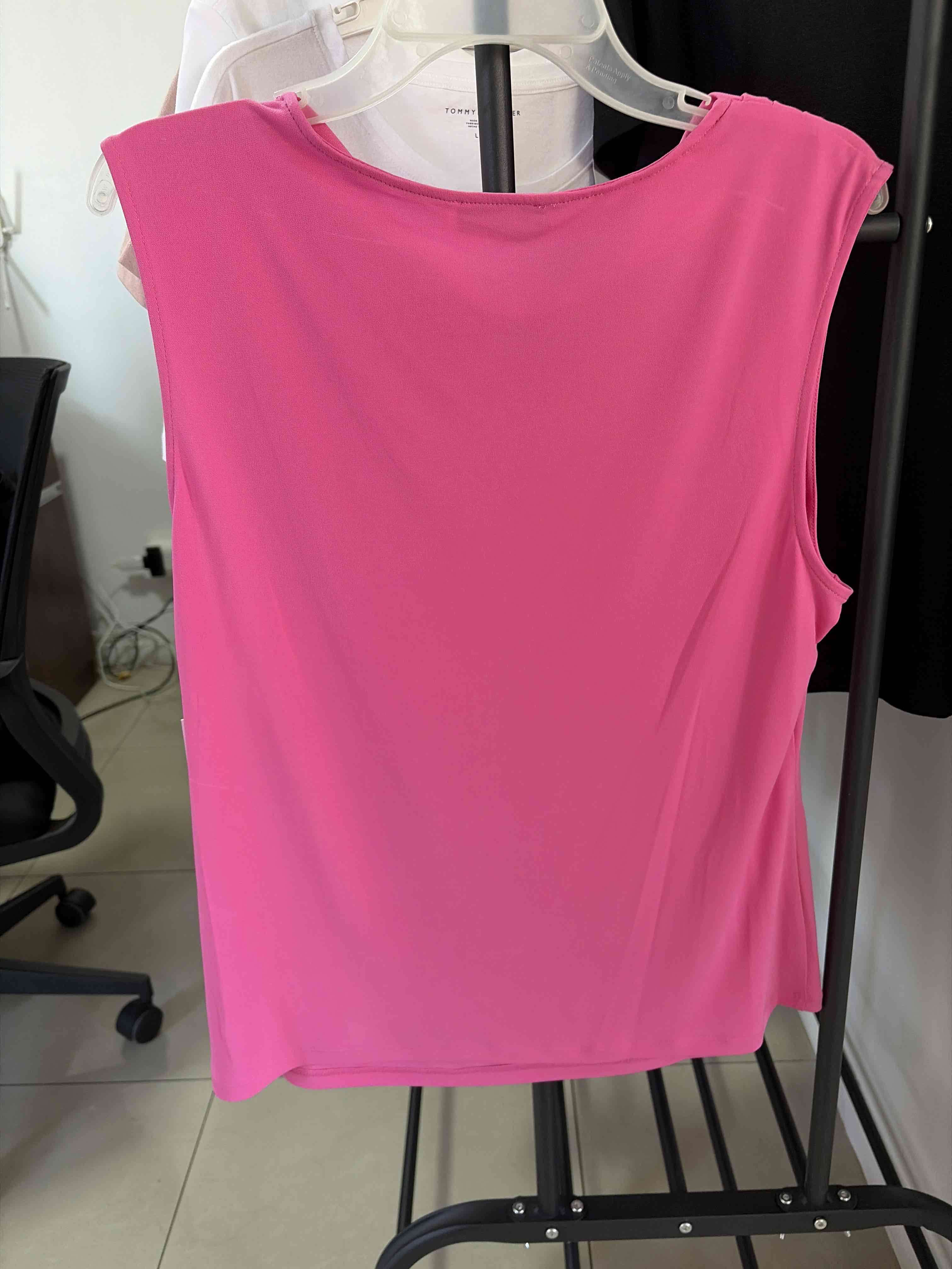 Blusa sin mangas Calvin Klein rosa - miniatura 3