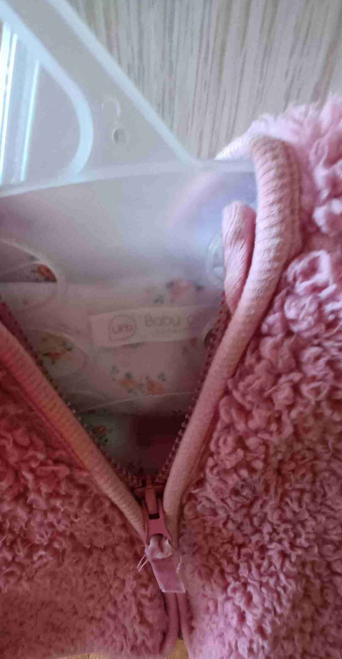 Corderito tedy abrigador con capucha y orejitas - miniatura 2