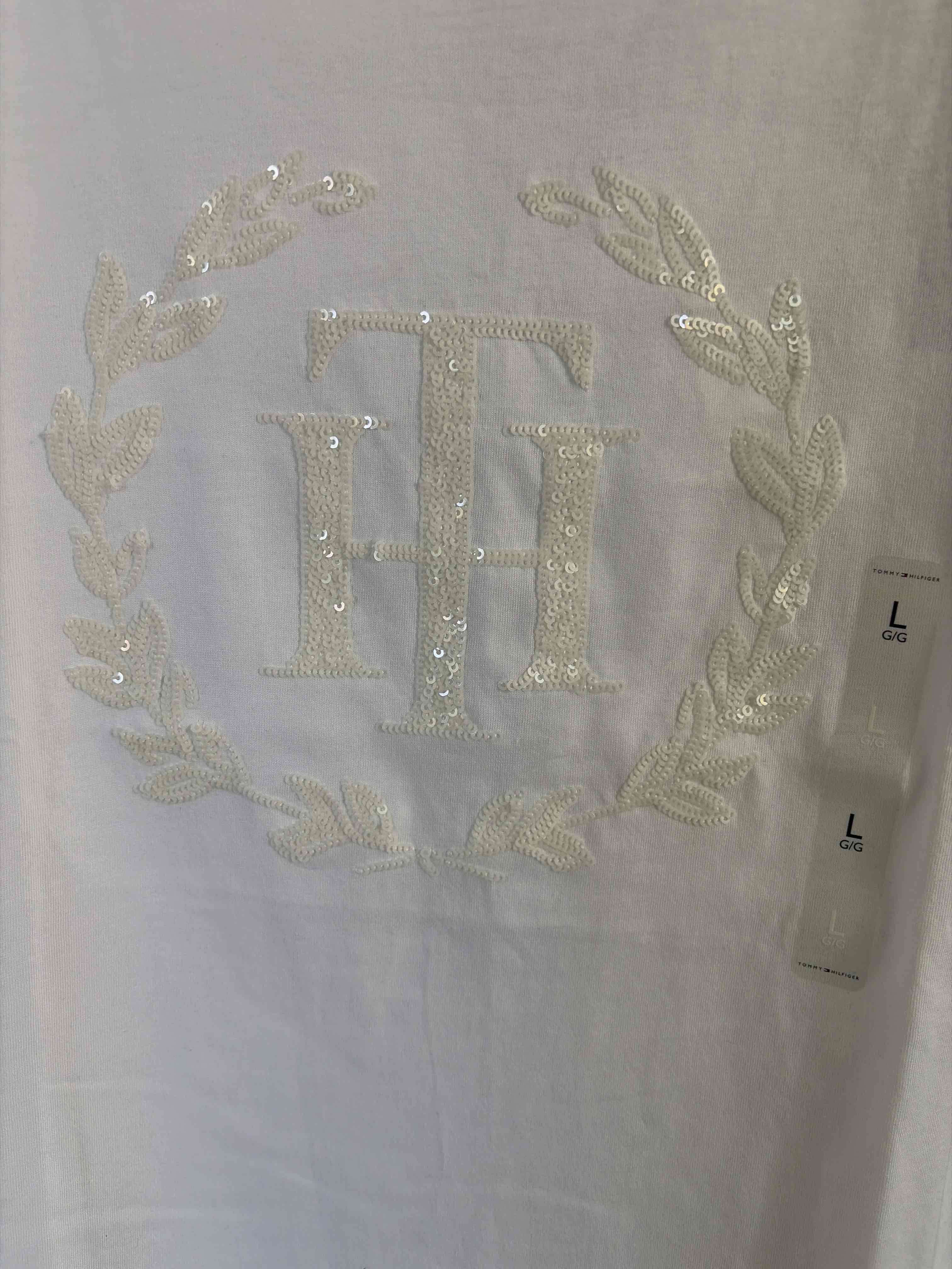 Polera blanca Tommy Hilfiger - miniatura 2