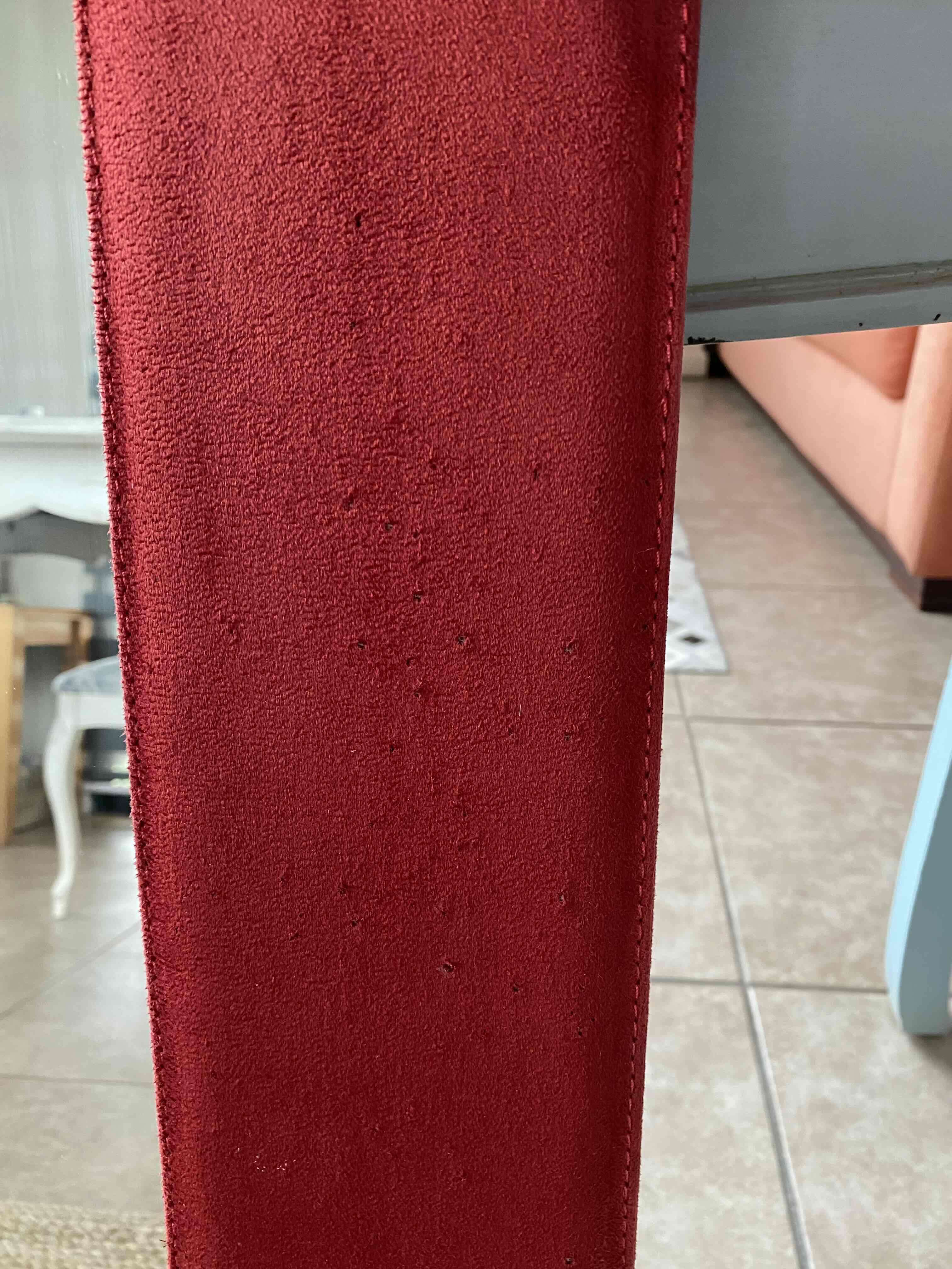 Espejo decorativo con marco rojo - miniatura 4