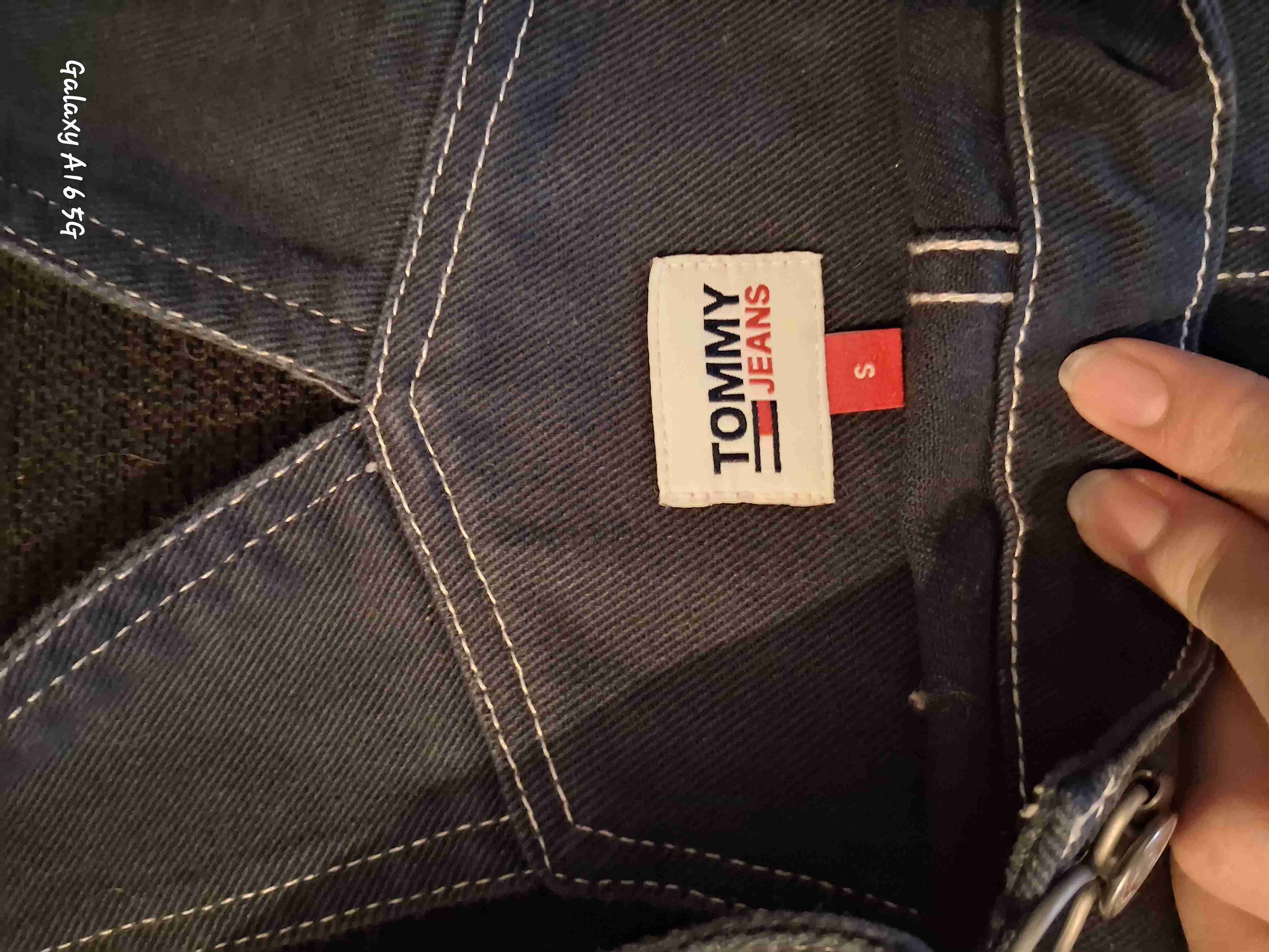 Jardinera corta de mezclilla - miniatura 3