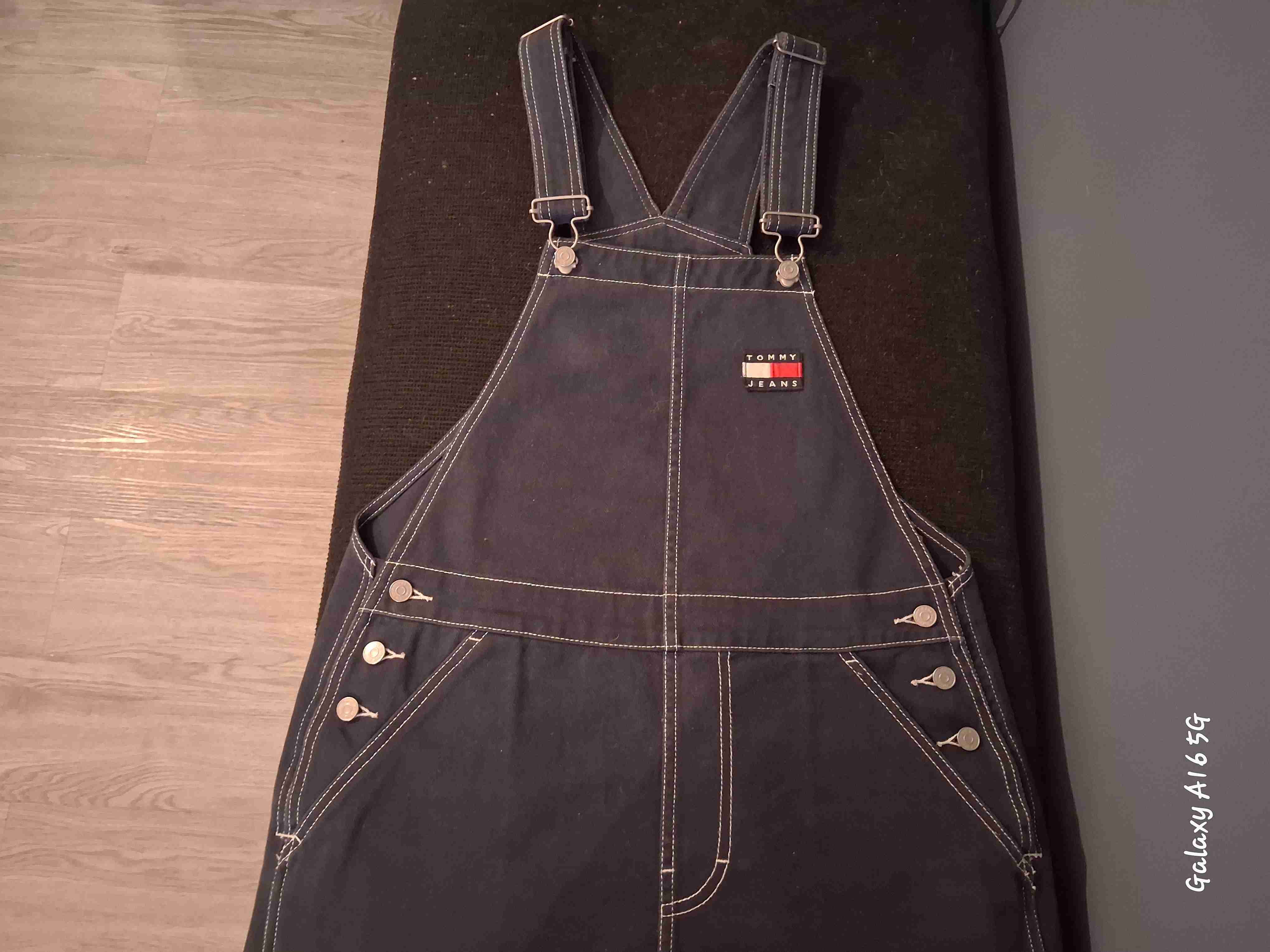 Jardinera corta de mezclilla - miniatura 4