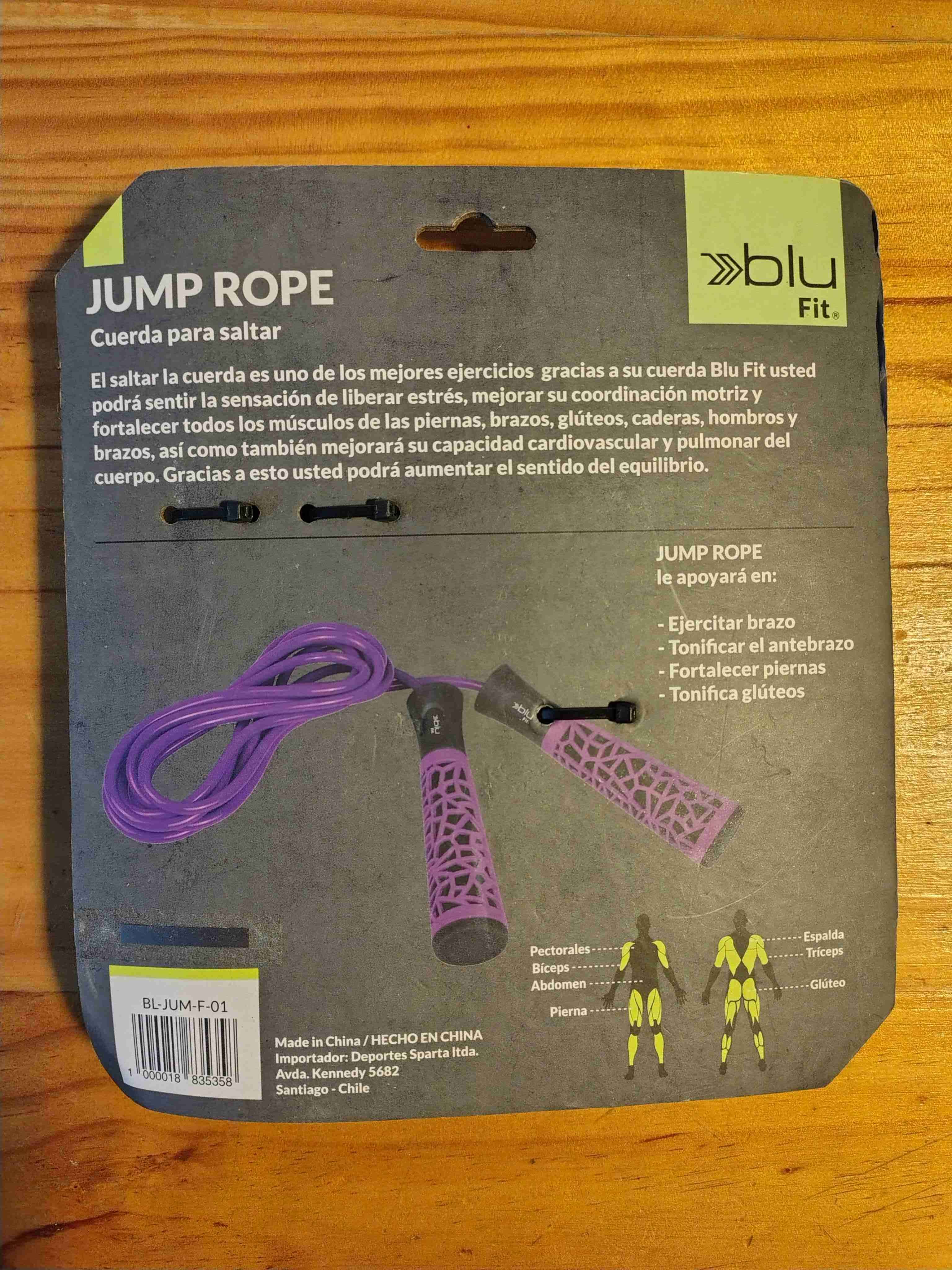 Cuerda para saltar Blu Fit - miniatura 1