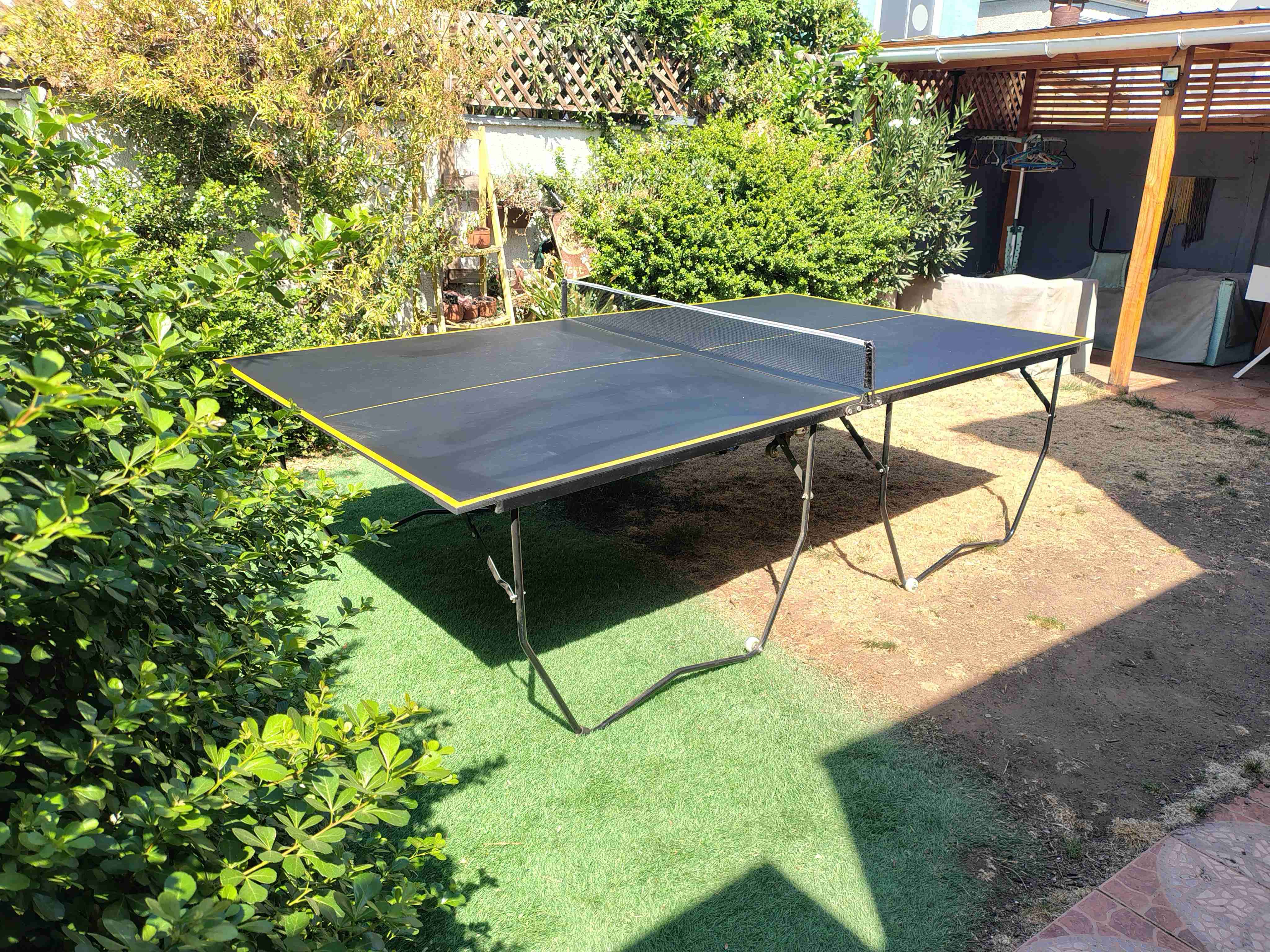 Mesa de ping pong plegable - miniatura 1