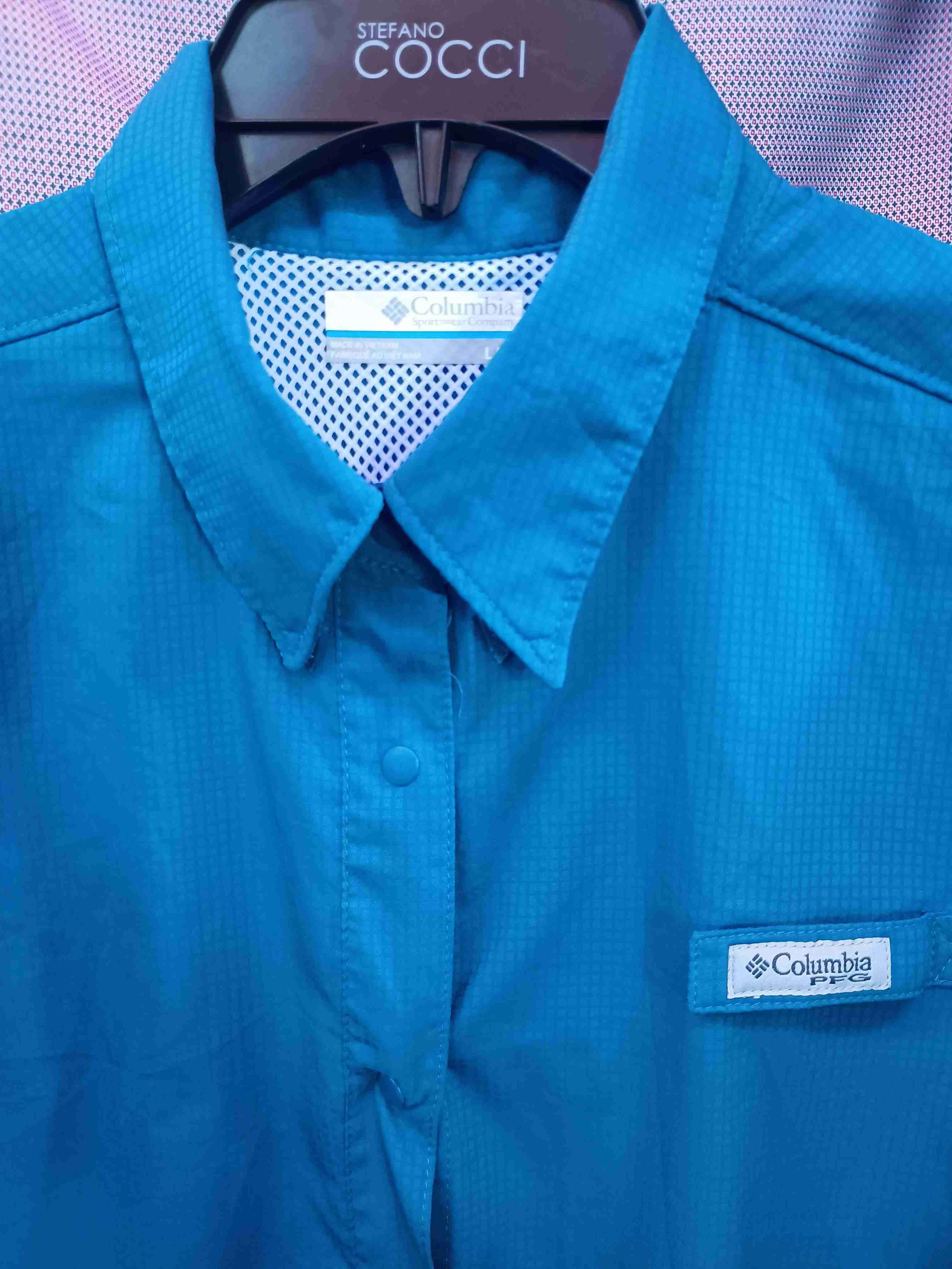 Camisa turquesa Columbia - 1