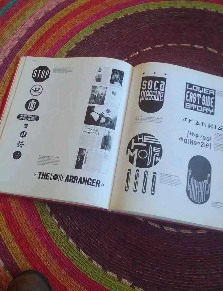 Libro de Diseño Gráfico Estudio Neville Brody - miniatura 4