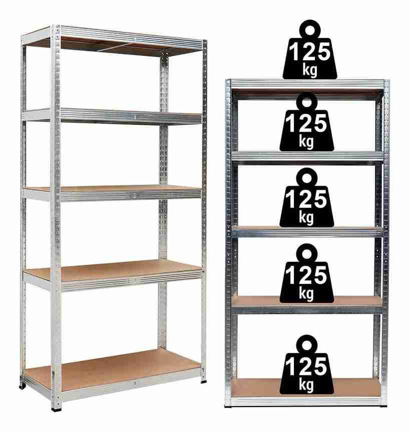 Estantería Rack Metálica 5 repisas180*90*40CM - miniatura 4