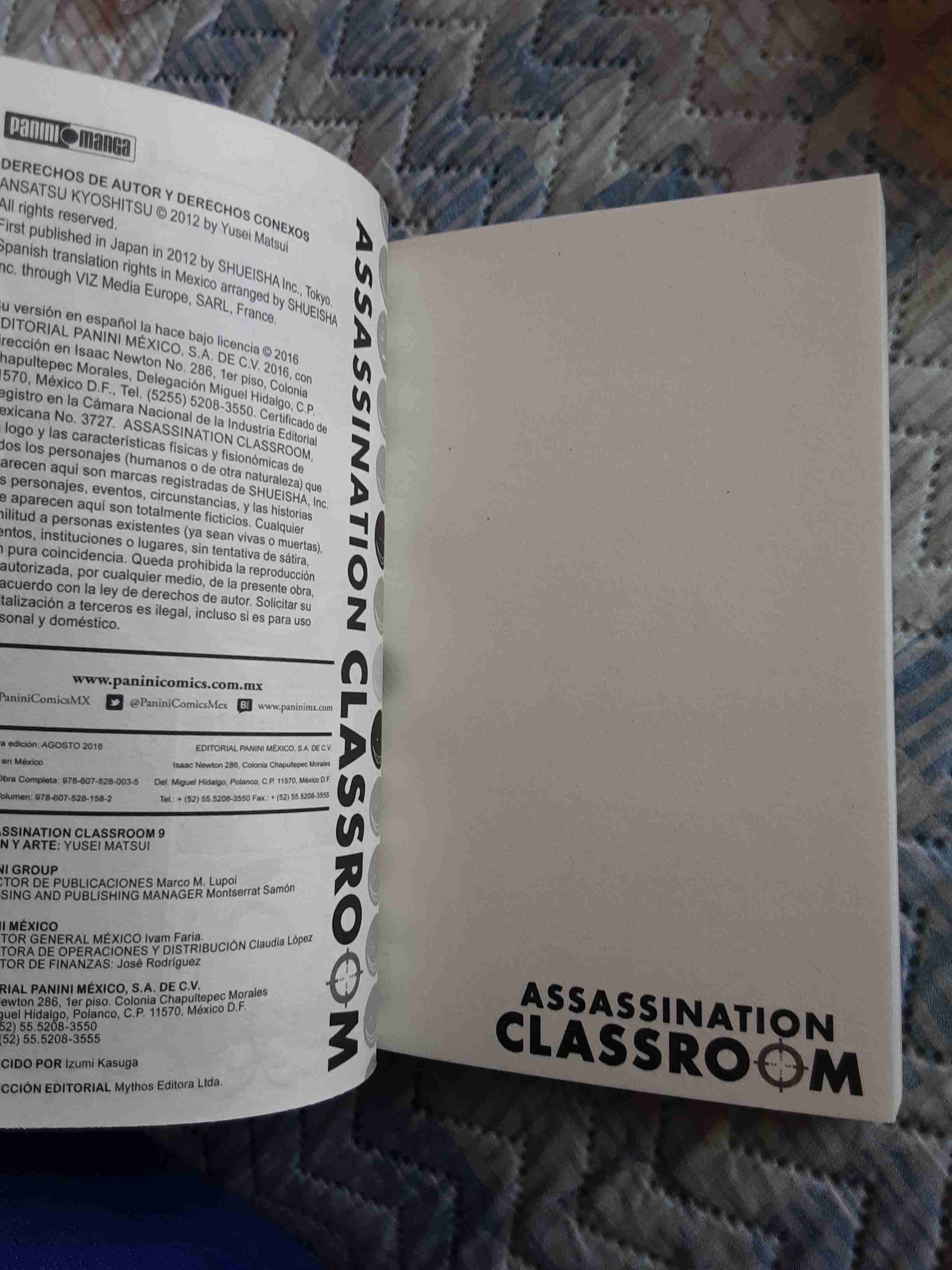 Manga Assassination Classroom Volumen 9 - miniatura 4