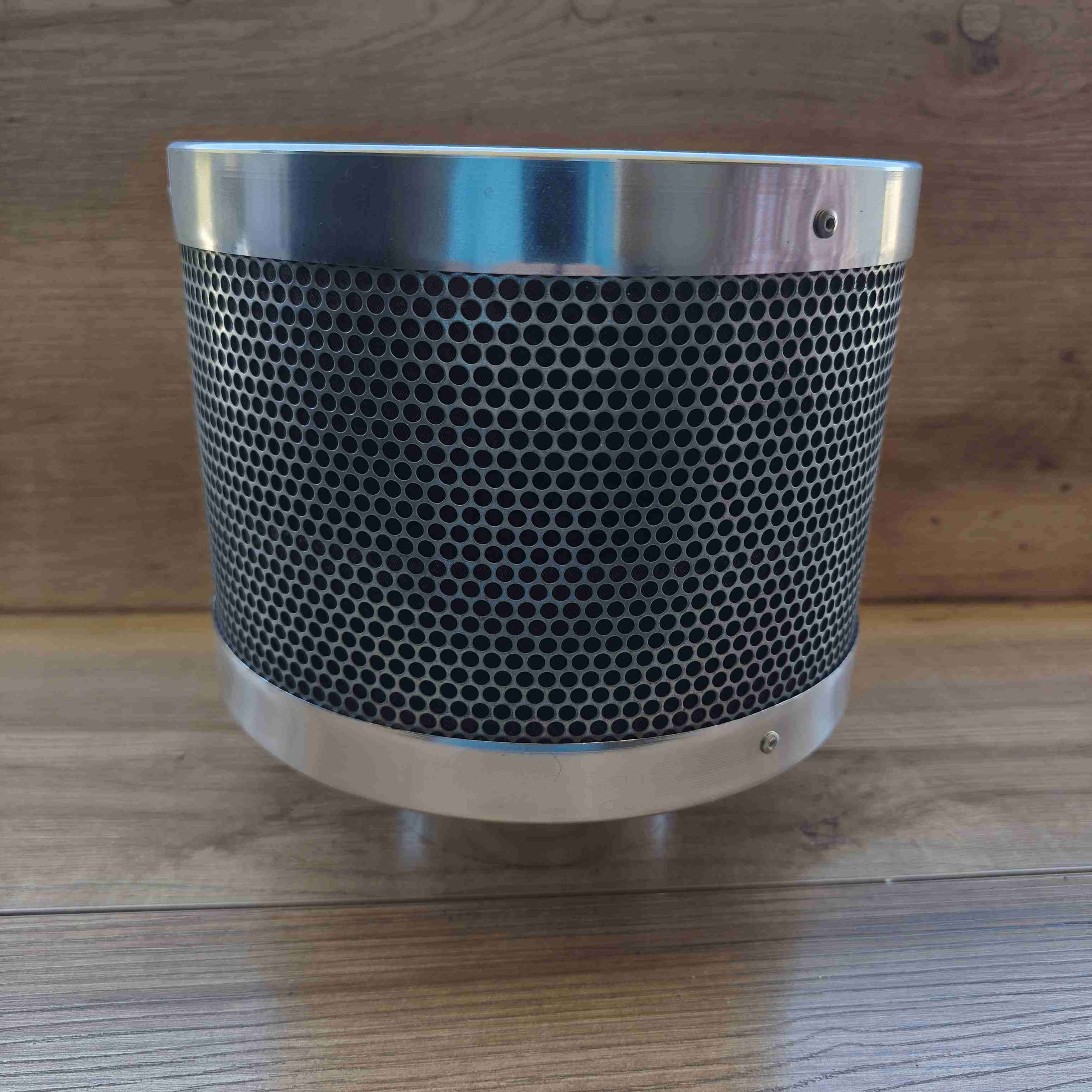 Filtro de aire cilíndrico metálico - 2