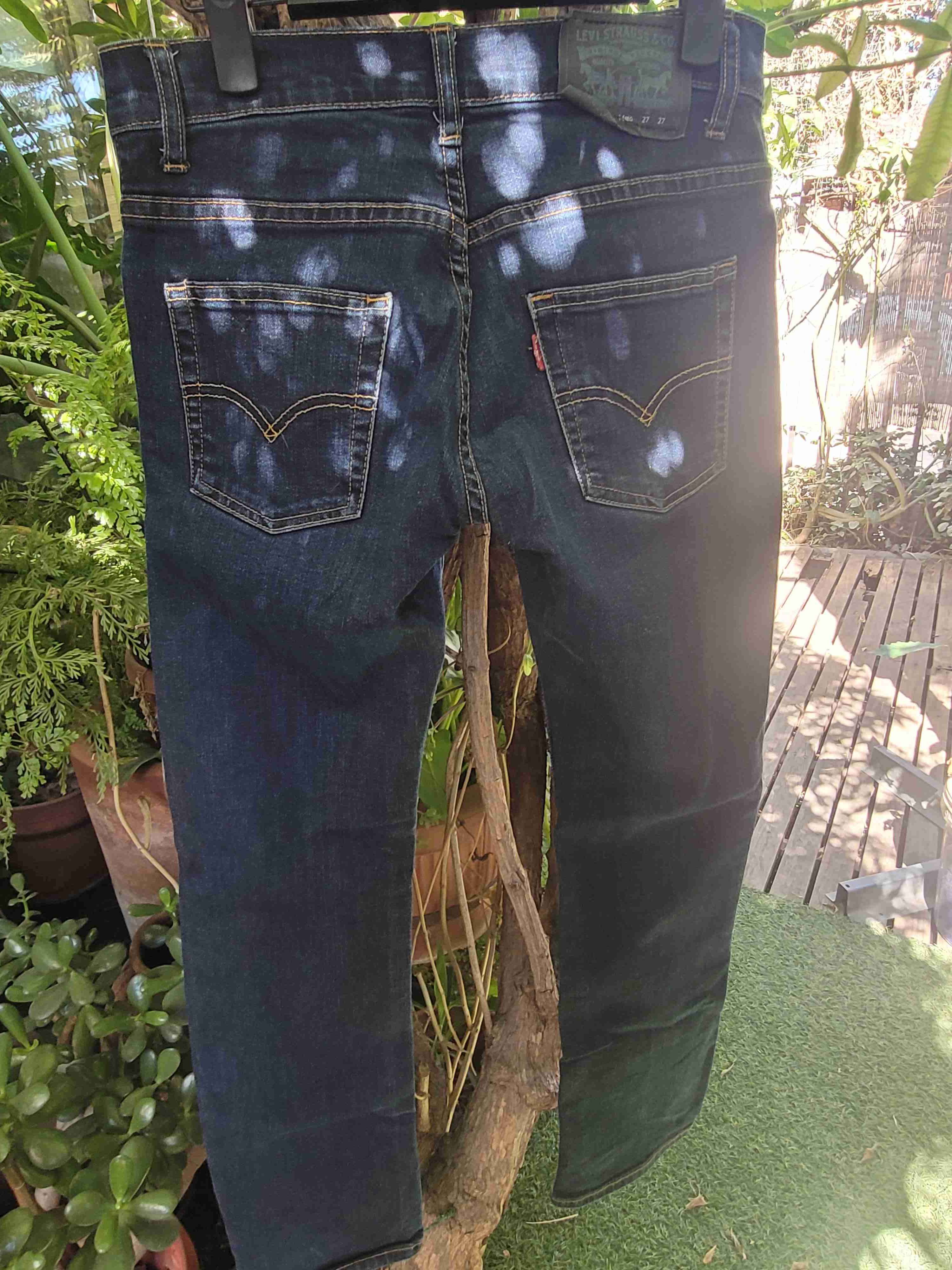 Jeans oscuros Levi's slim fit - miniatura 2