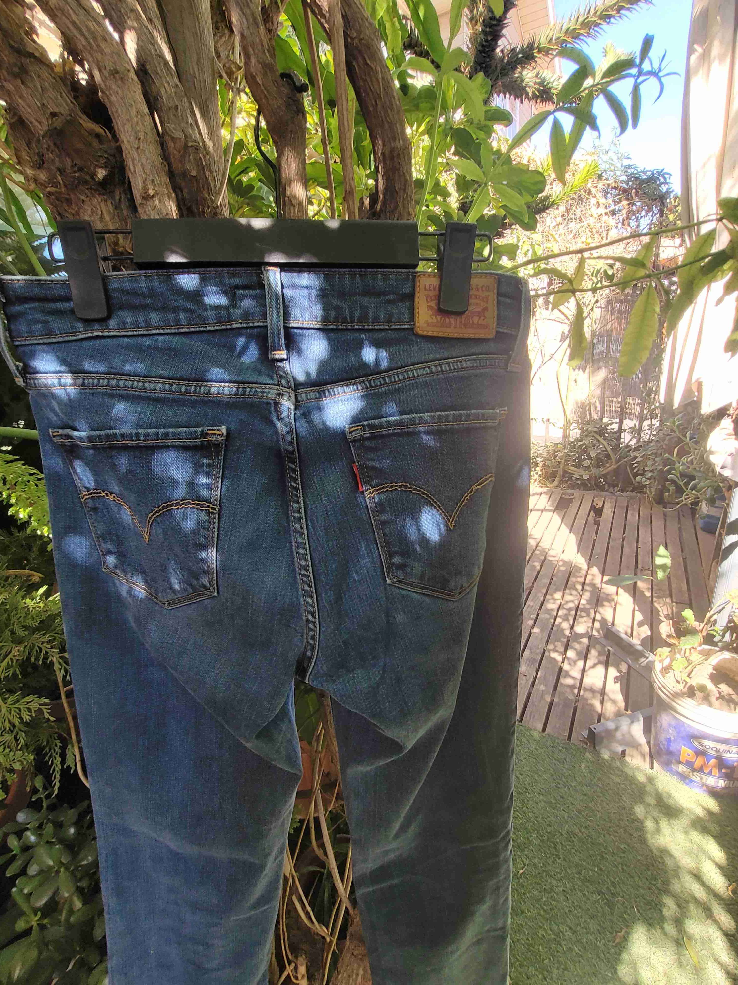 Jeans oscuros Levi's slim fit - miniatura 4