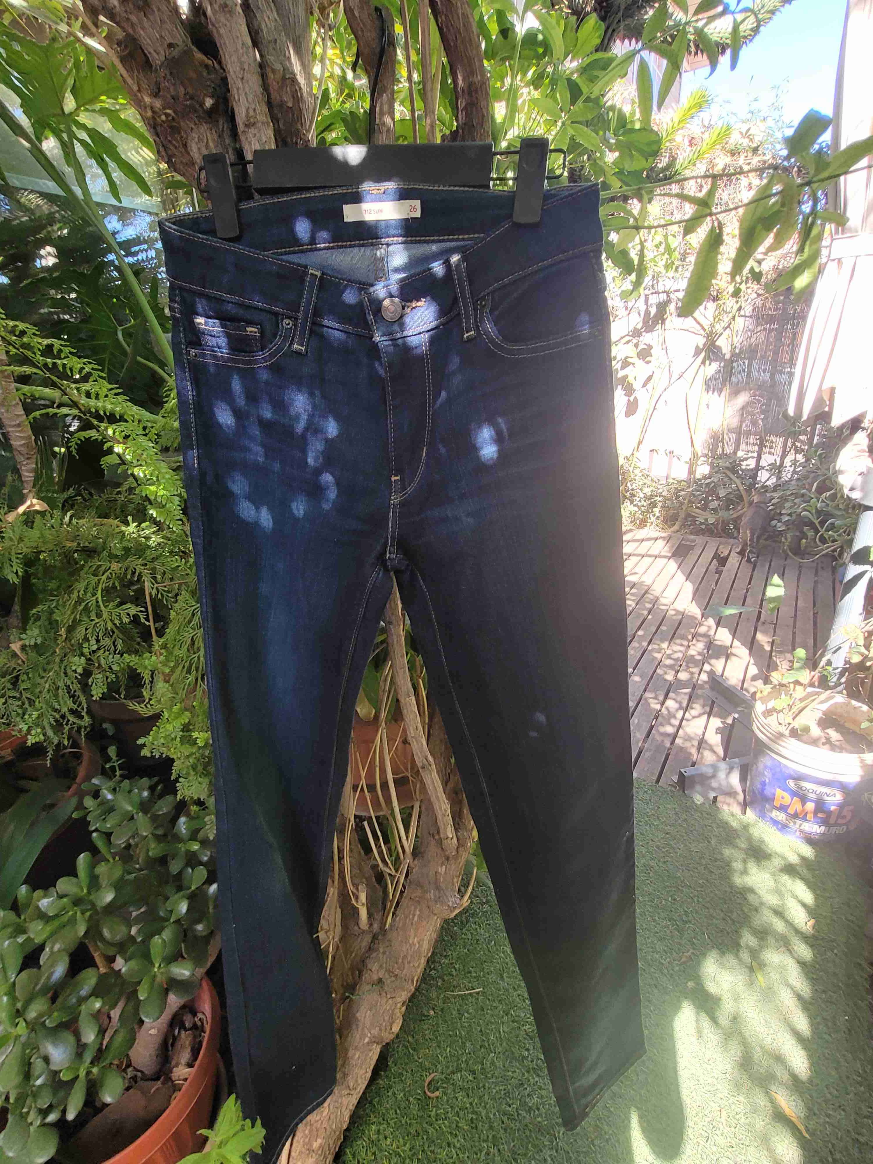 Jeans oscuros Levi's slim fit - miniatura 6