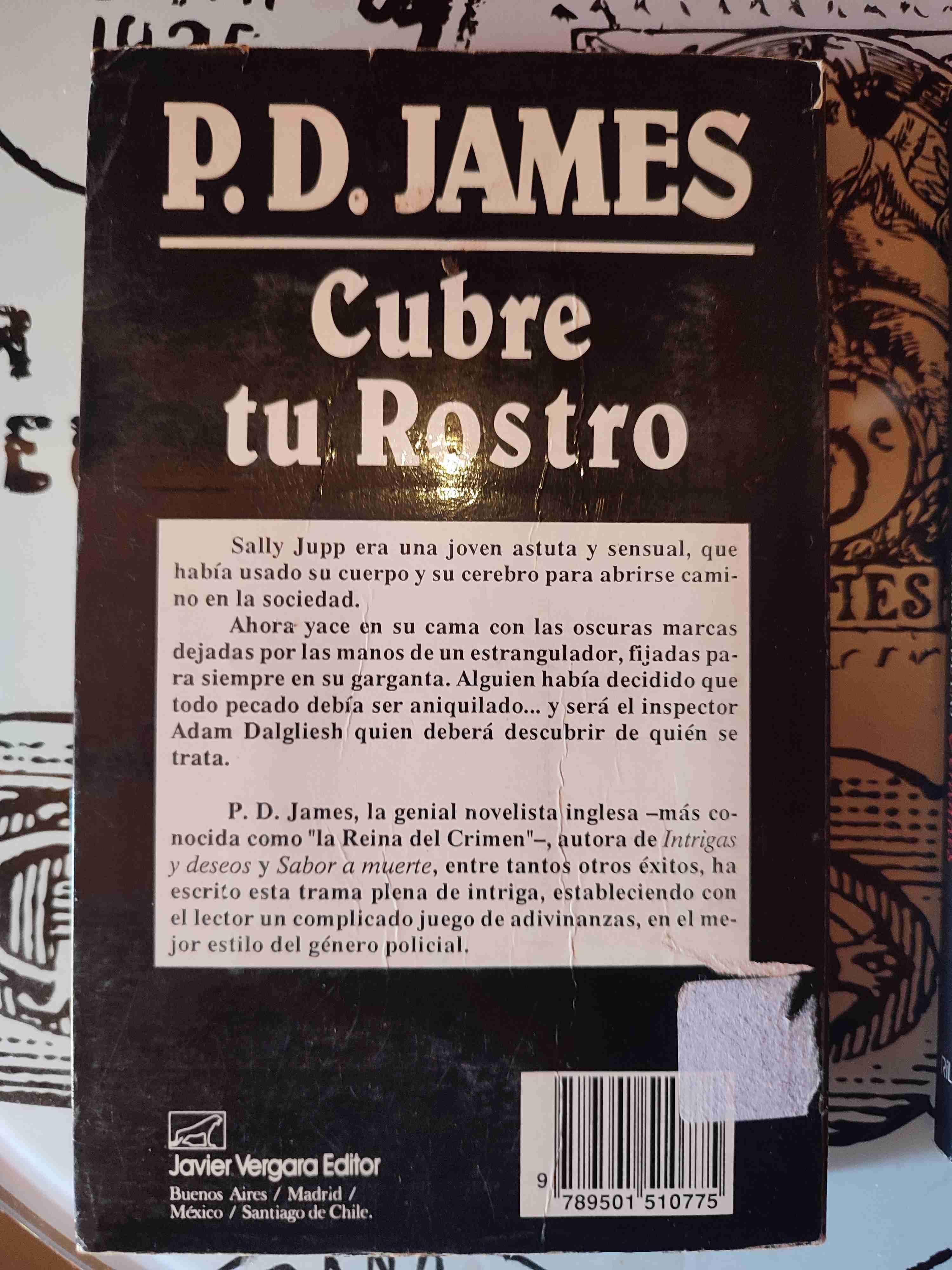 Libro Cubre tu Rostro - P.D. James - miniatura 2
