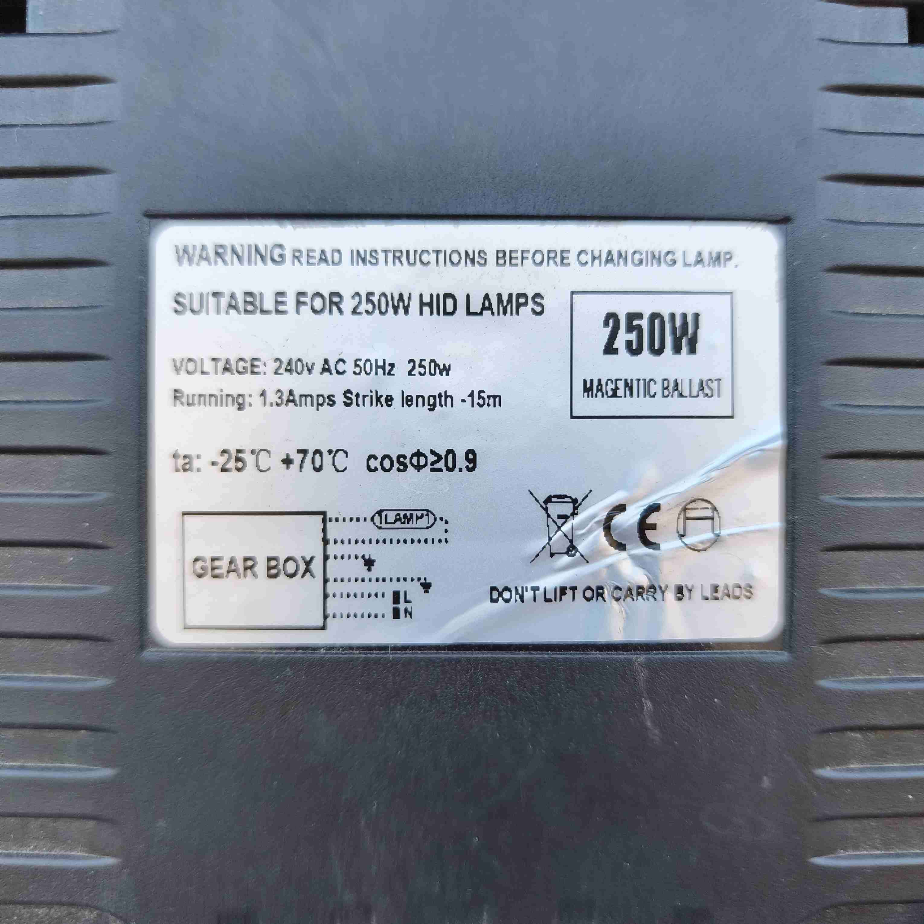 Kit iluminación Indoor 250w - miniatura 6