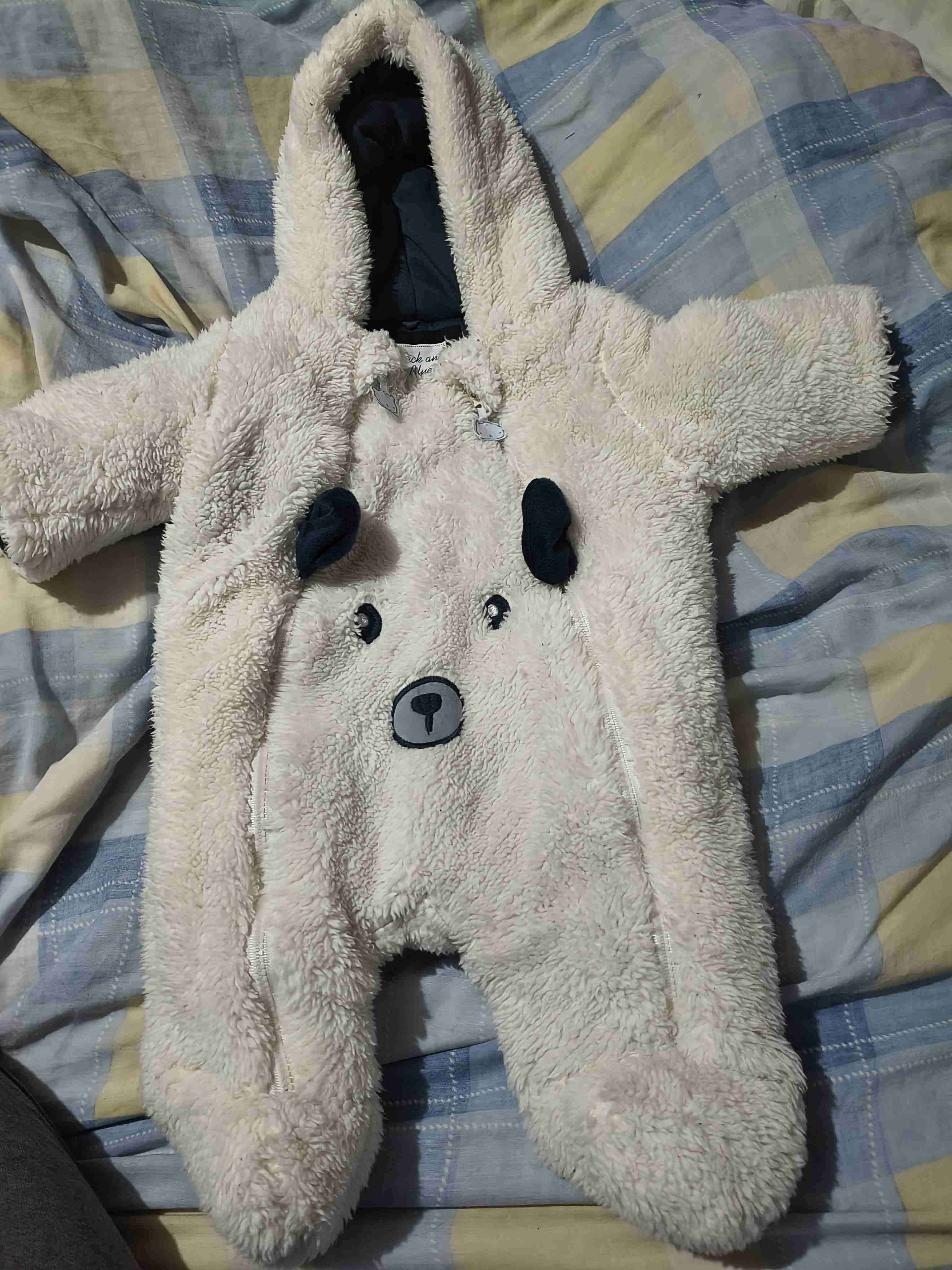 Pijama enterito bebé oso polar