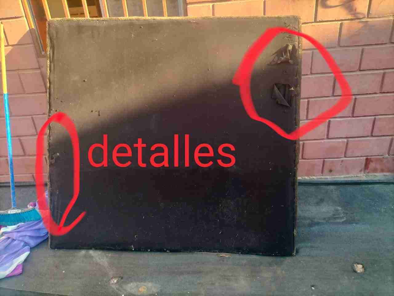 Respaldo peludo color café - miniatura 2