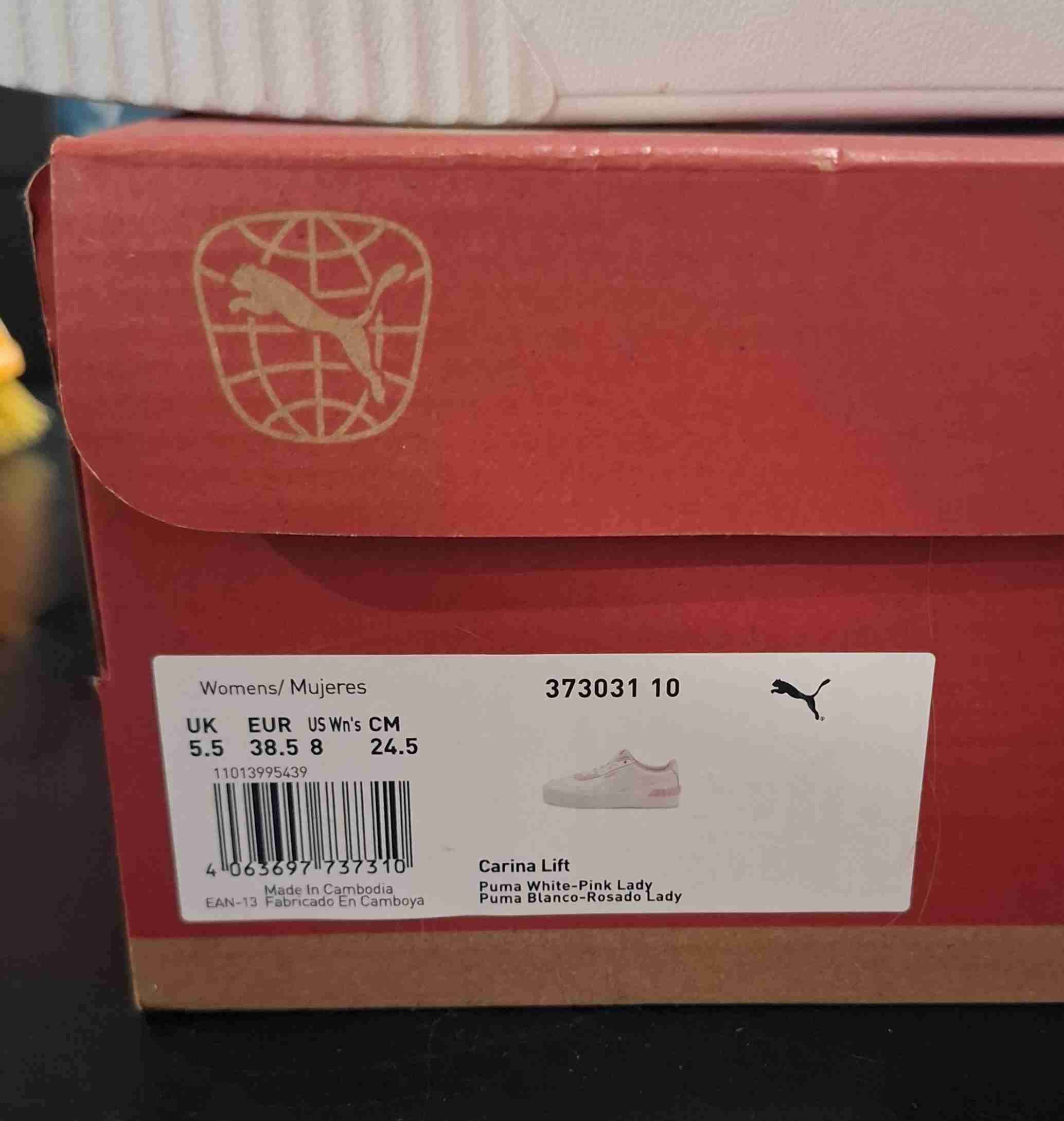 Zapatilla Puma Carina Lift Mujer 38.5 - miniatura 3