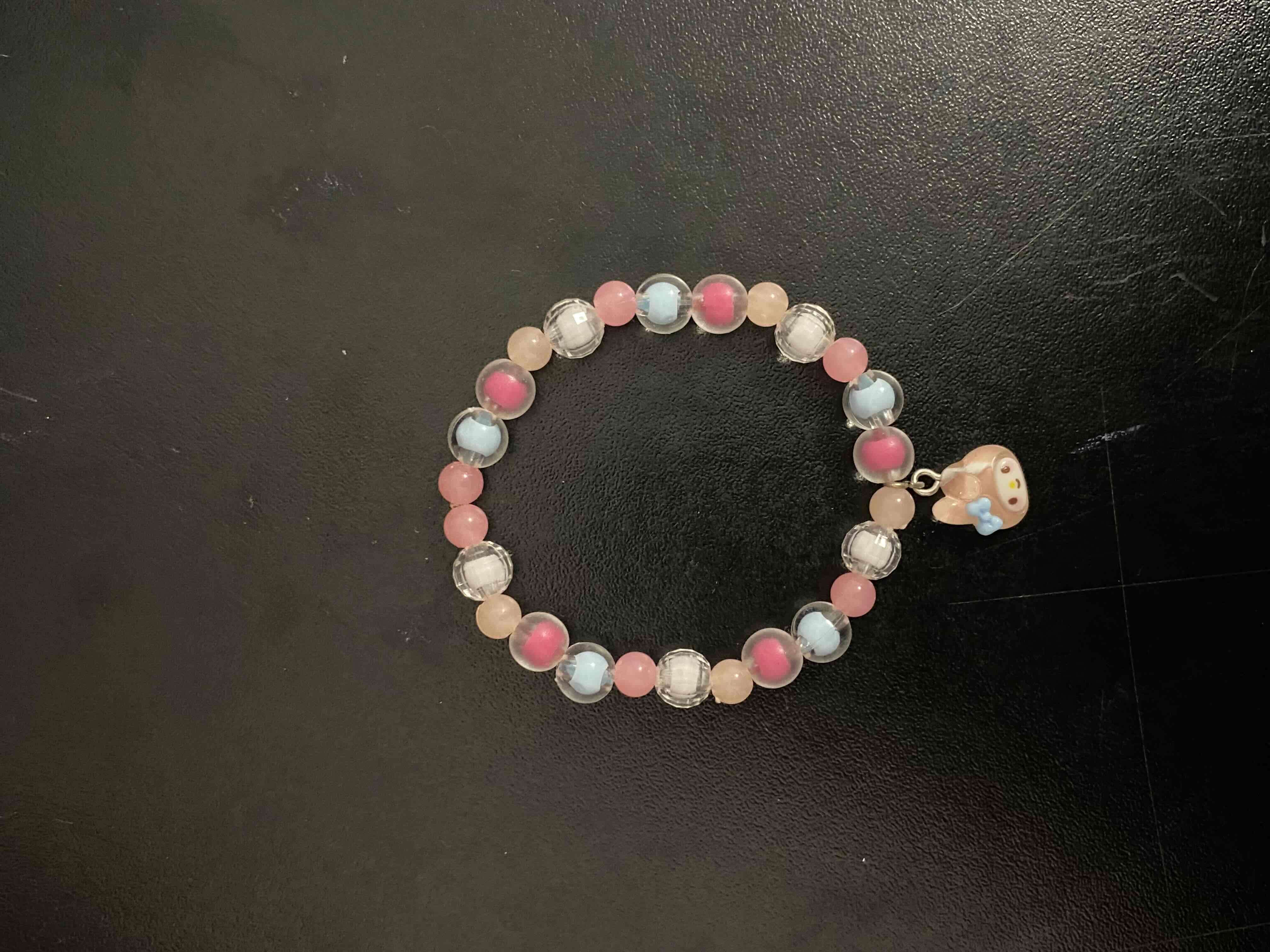 Set de tres pulseras de cuentas - 4