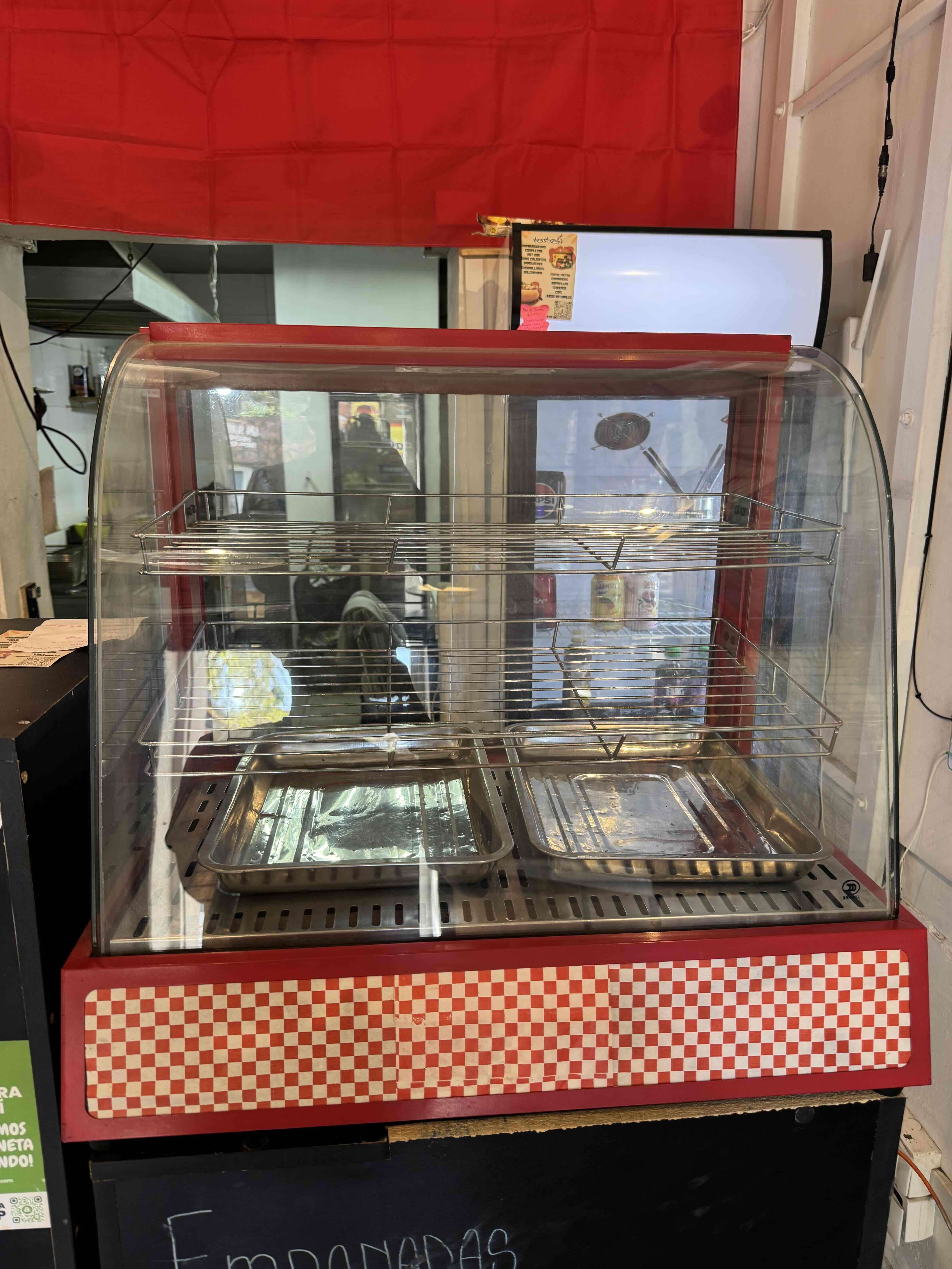 Vitrina calentador de alimentos - 1
