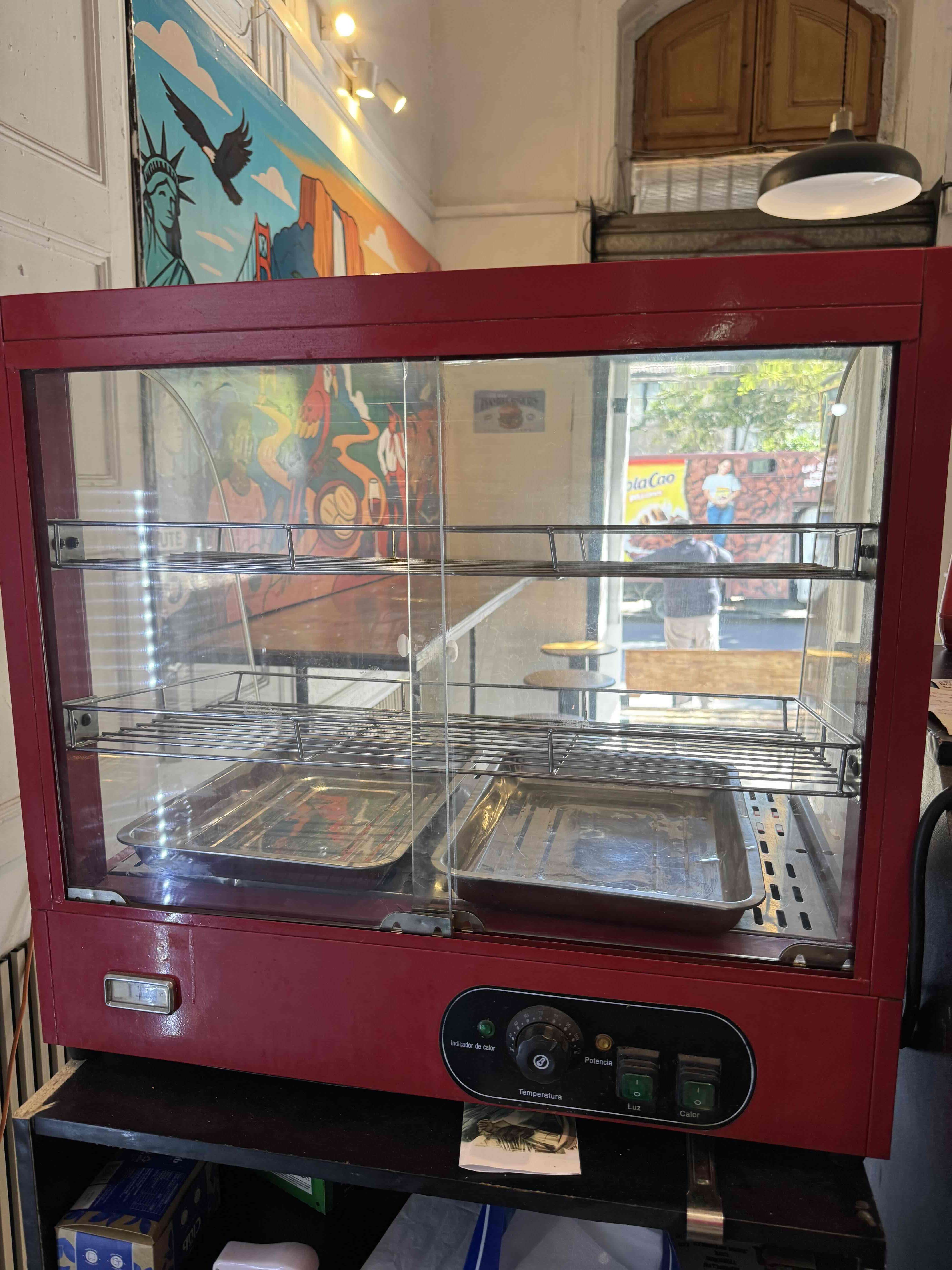 Vitrina calentador de alimentos - 2