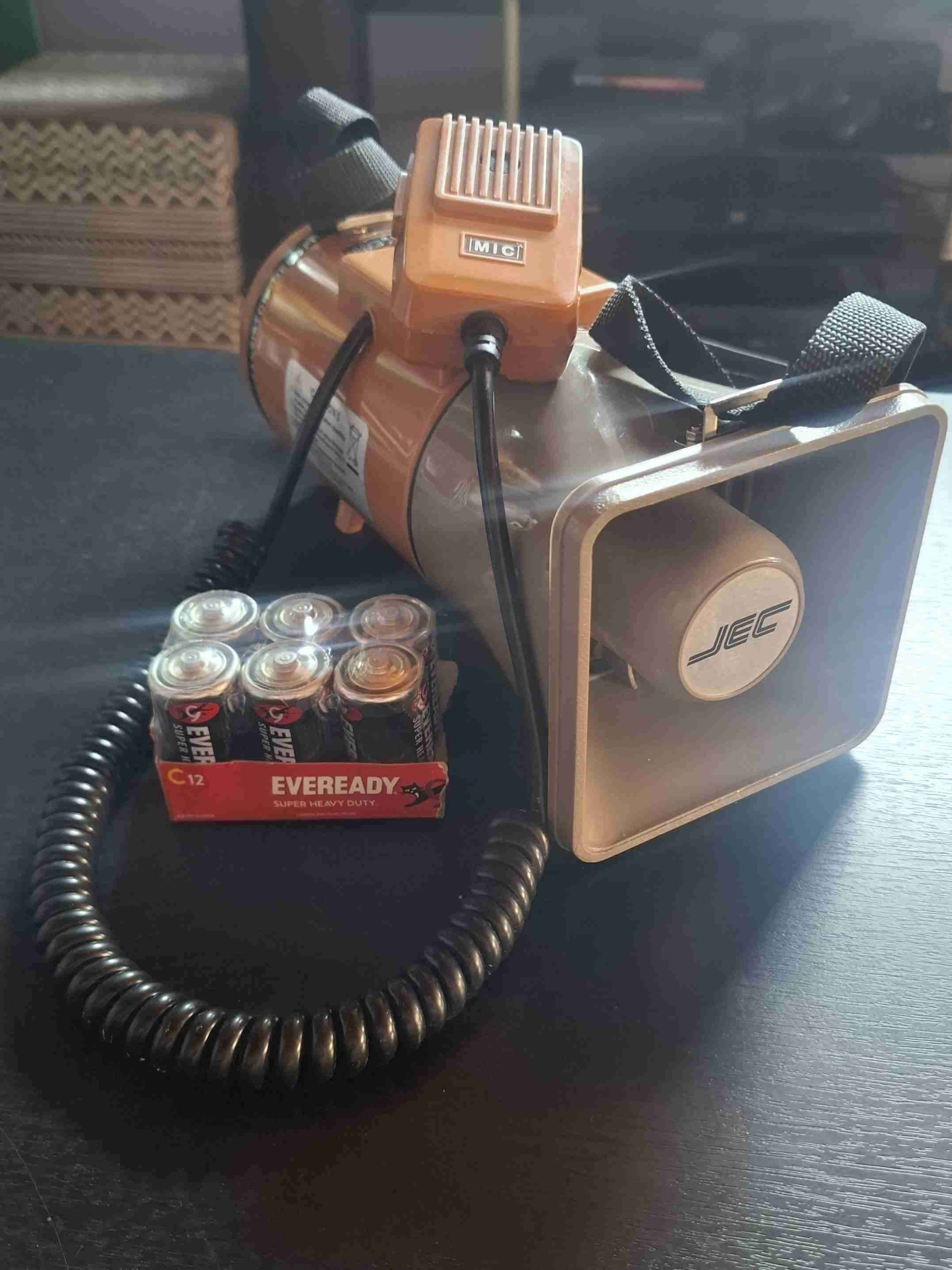 Megáfono Je-583msw + juego de pilas NUEVO - miniatura 1