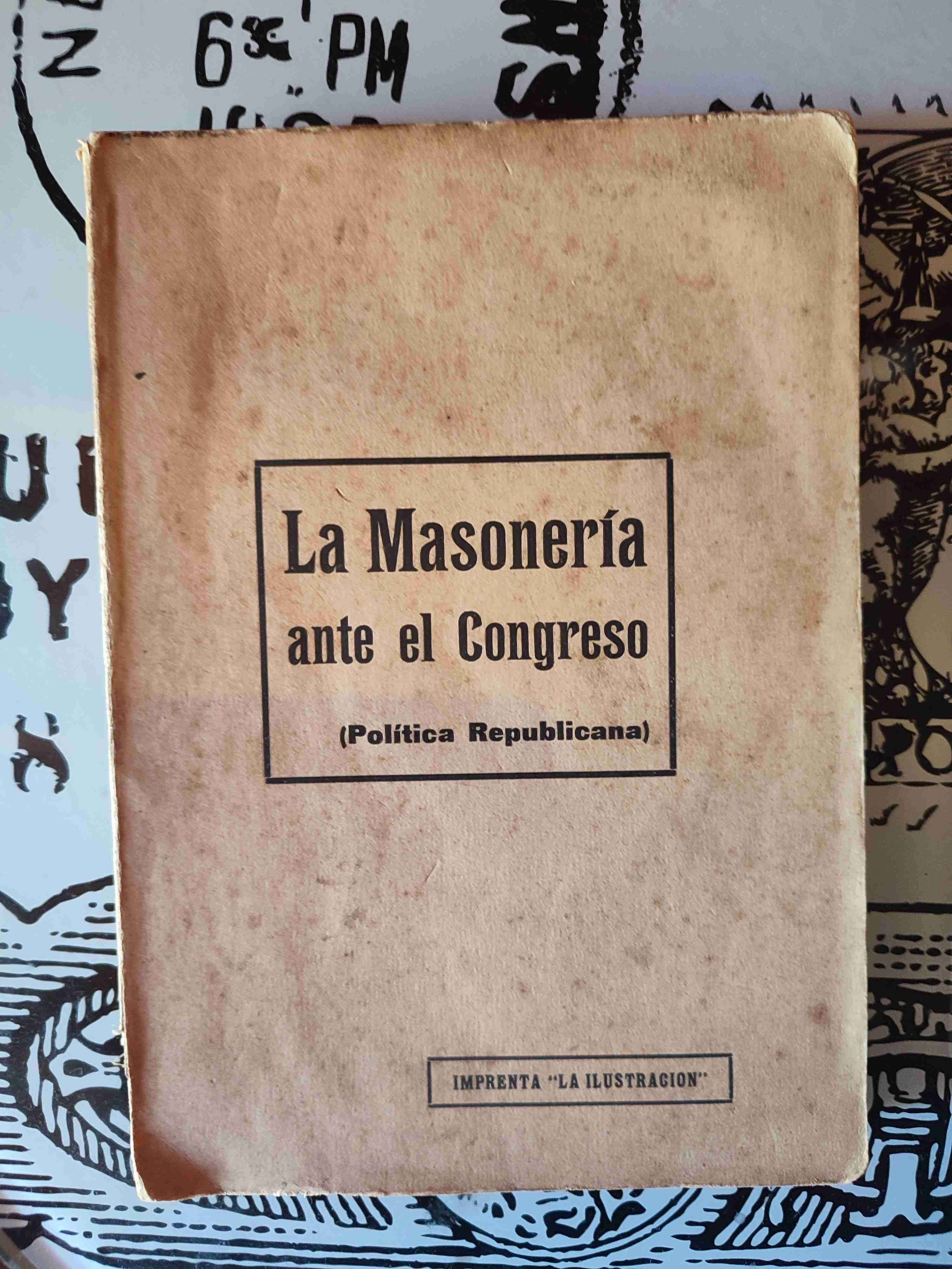 Libro 'La Masonería ante el Congreso' - 1