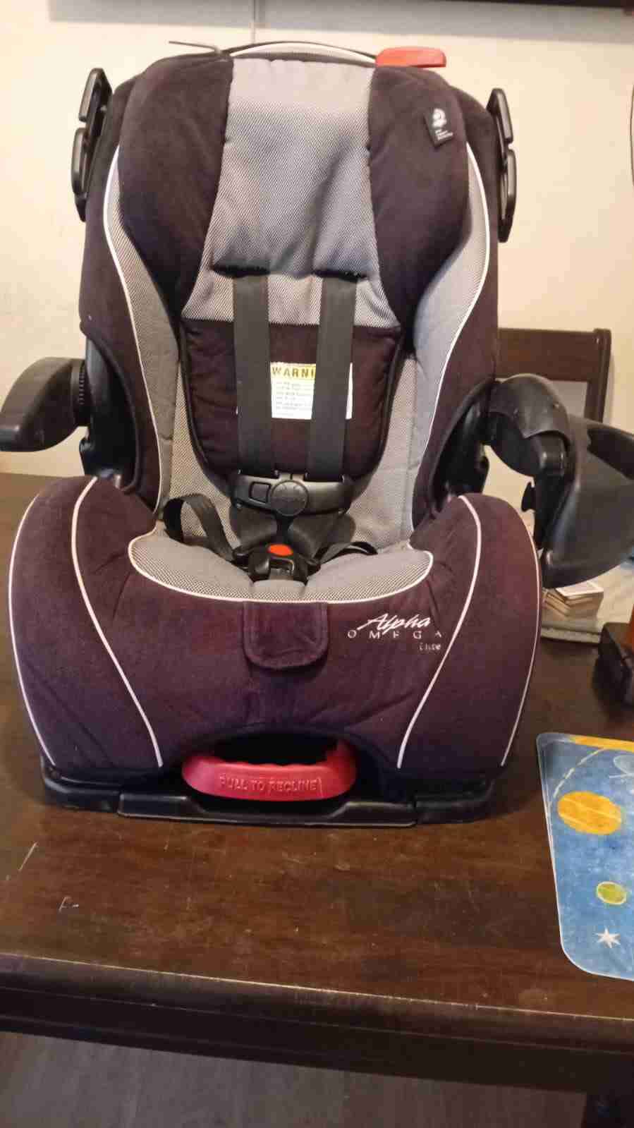 Silla de auto para bebé negra - 3