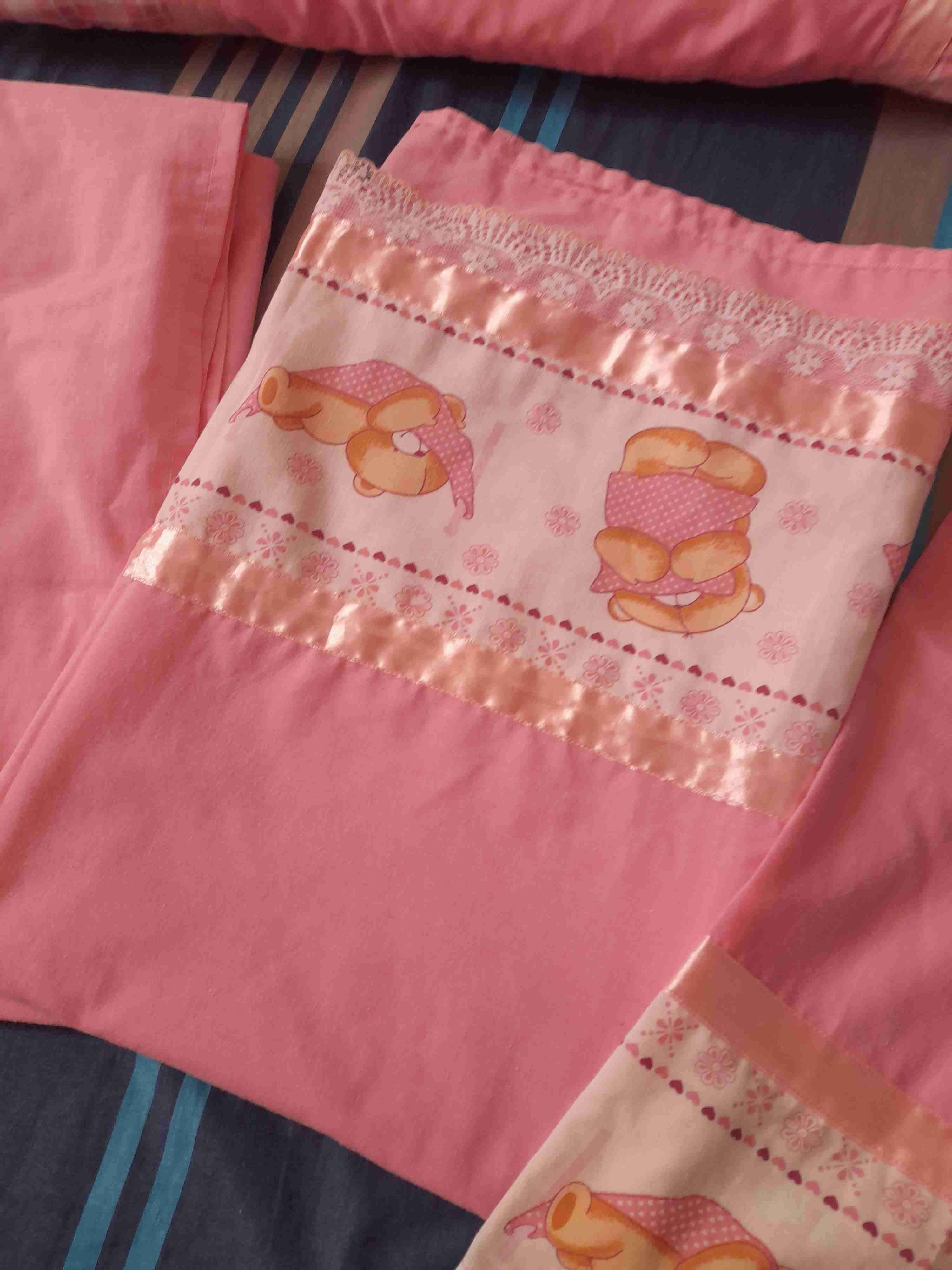 Juego de sábanas rosadas infantiles - 5