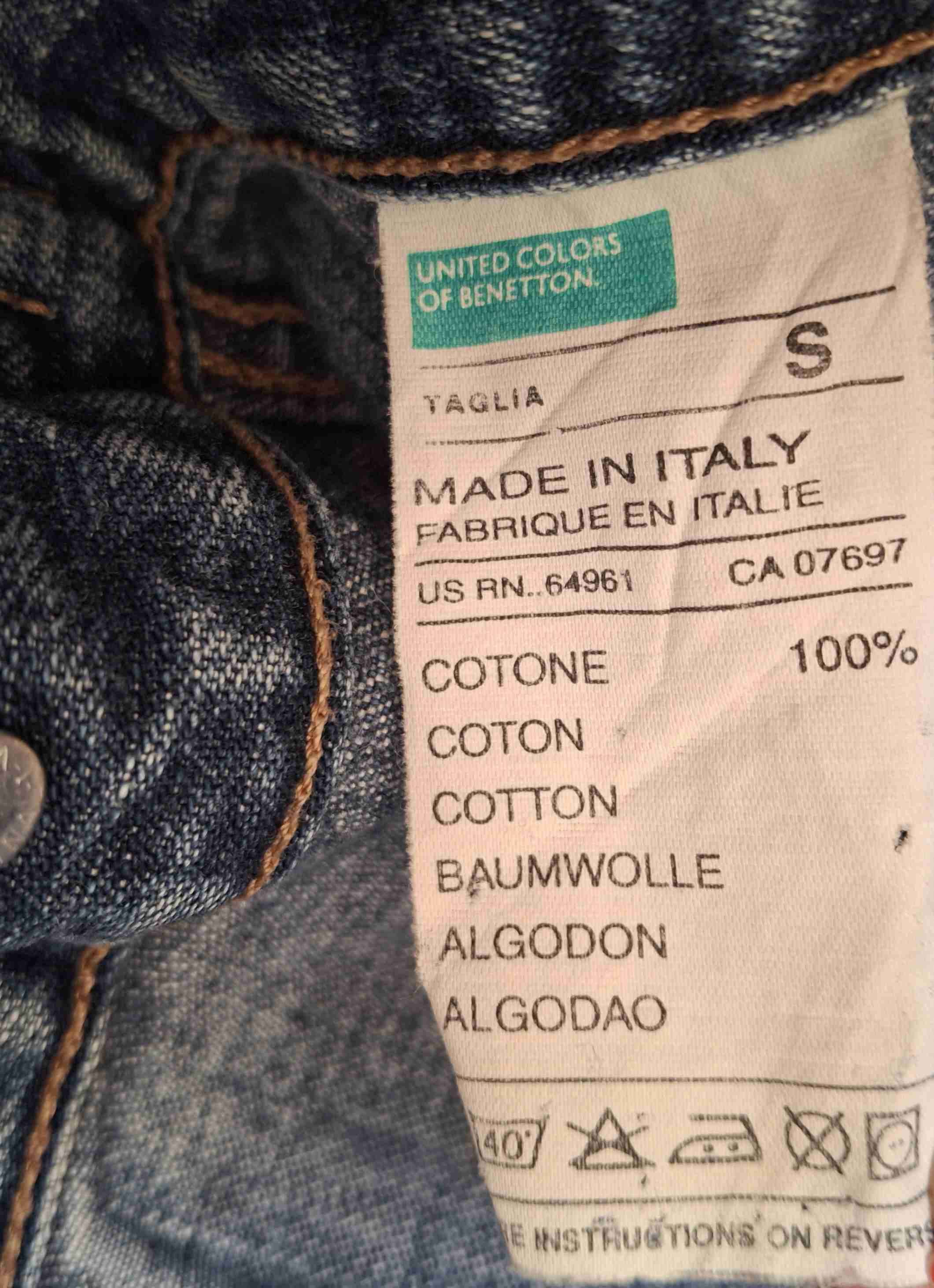 Chaqueta jeans Bennetton - miniatura 5