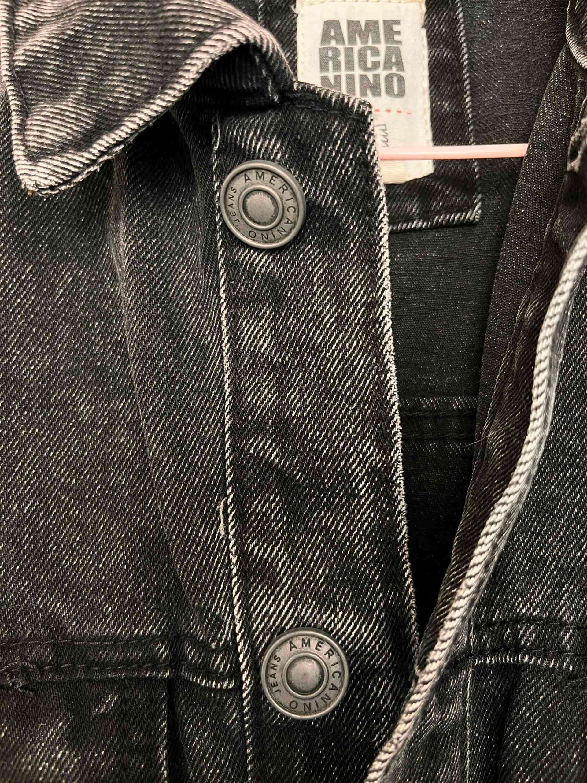 Chaqueta de mezclilla Gris oscuro - miniatura 2