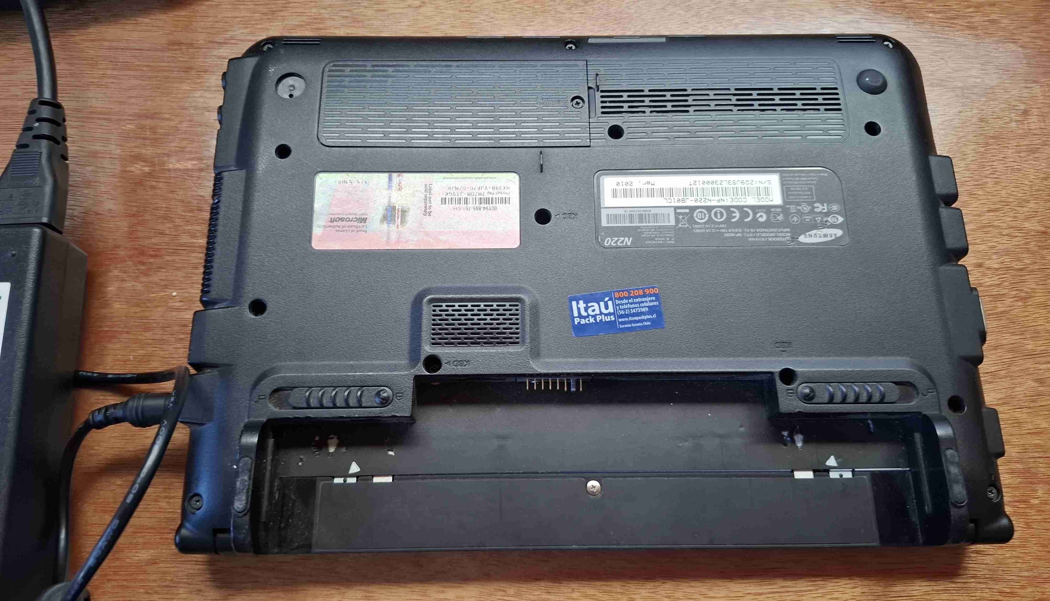 Netbook Samsung NP-N220 FUNCIONANDO - miniatura 2