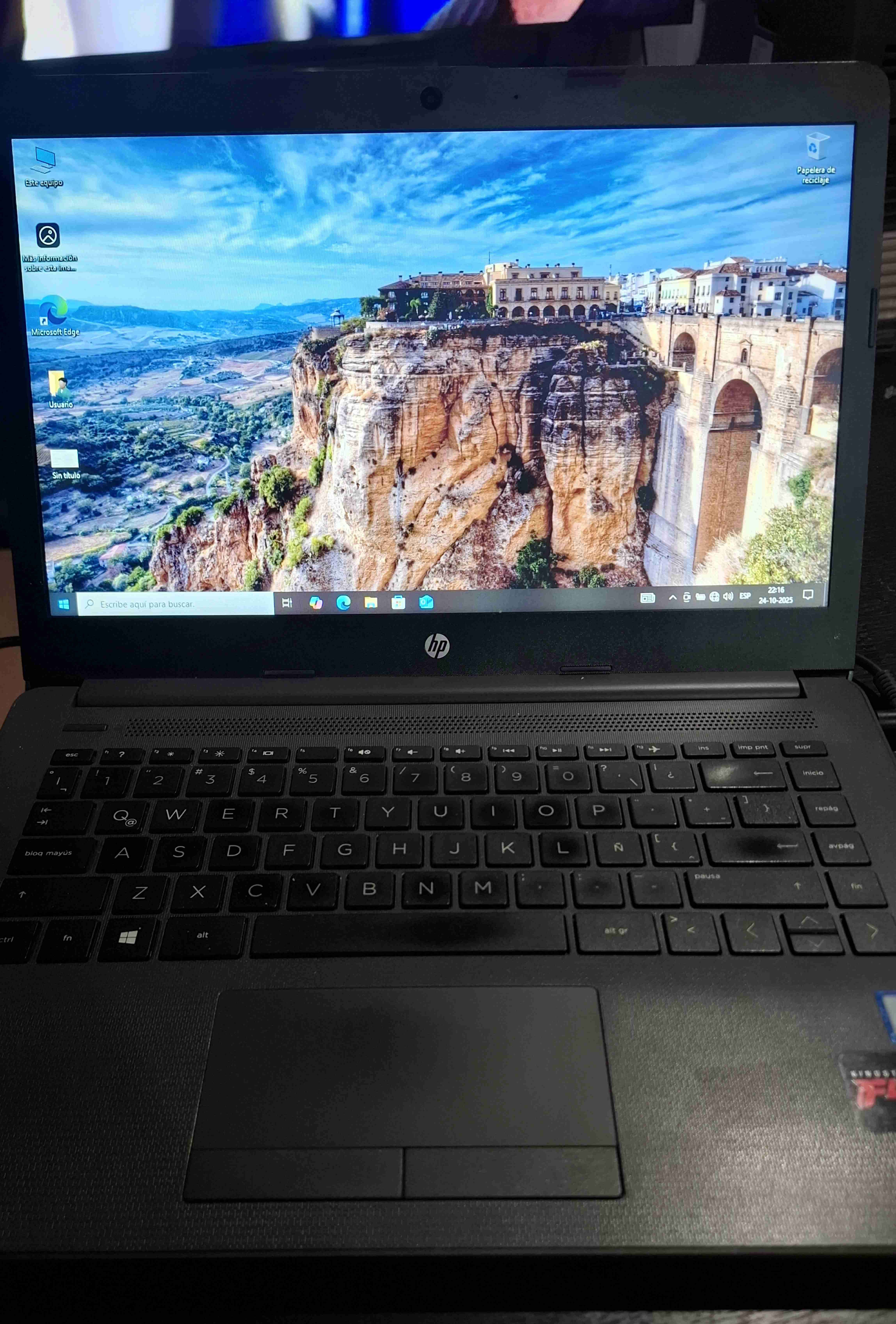 Notebook Laptop HP 240 G7, Intel Core i3-7020u - miniatura 1