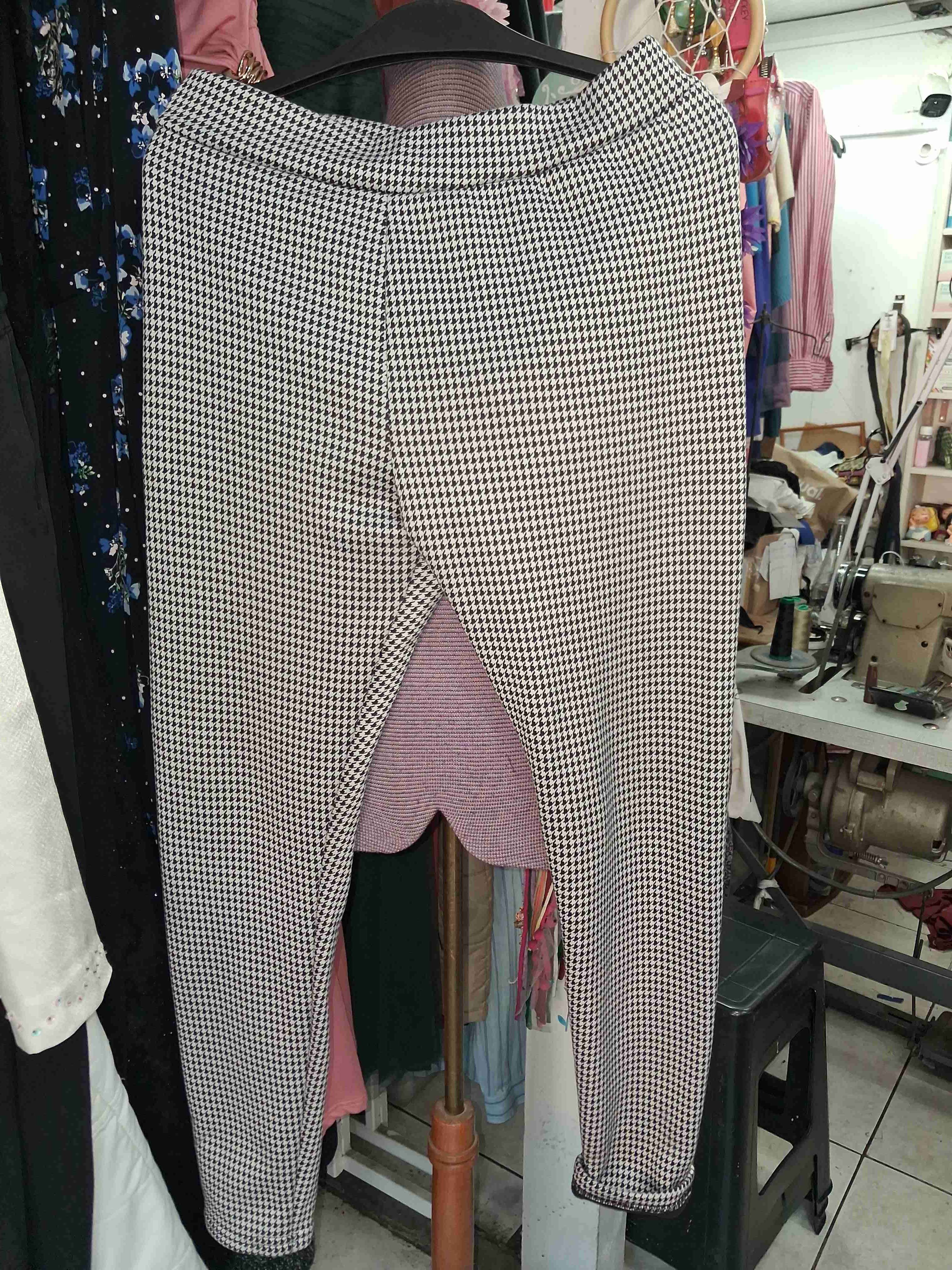 Pantalones estilo pata de gallo - miniatura 2