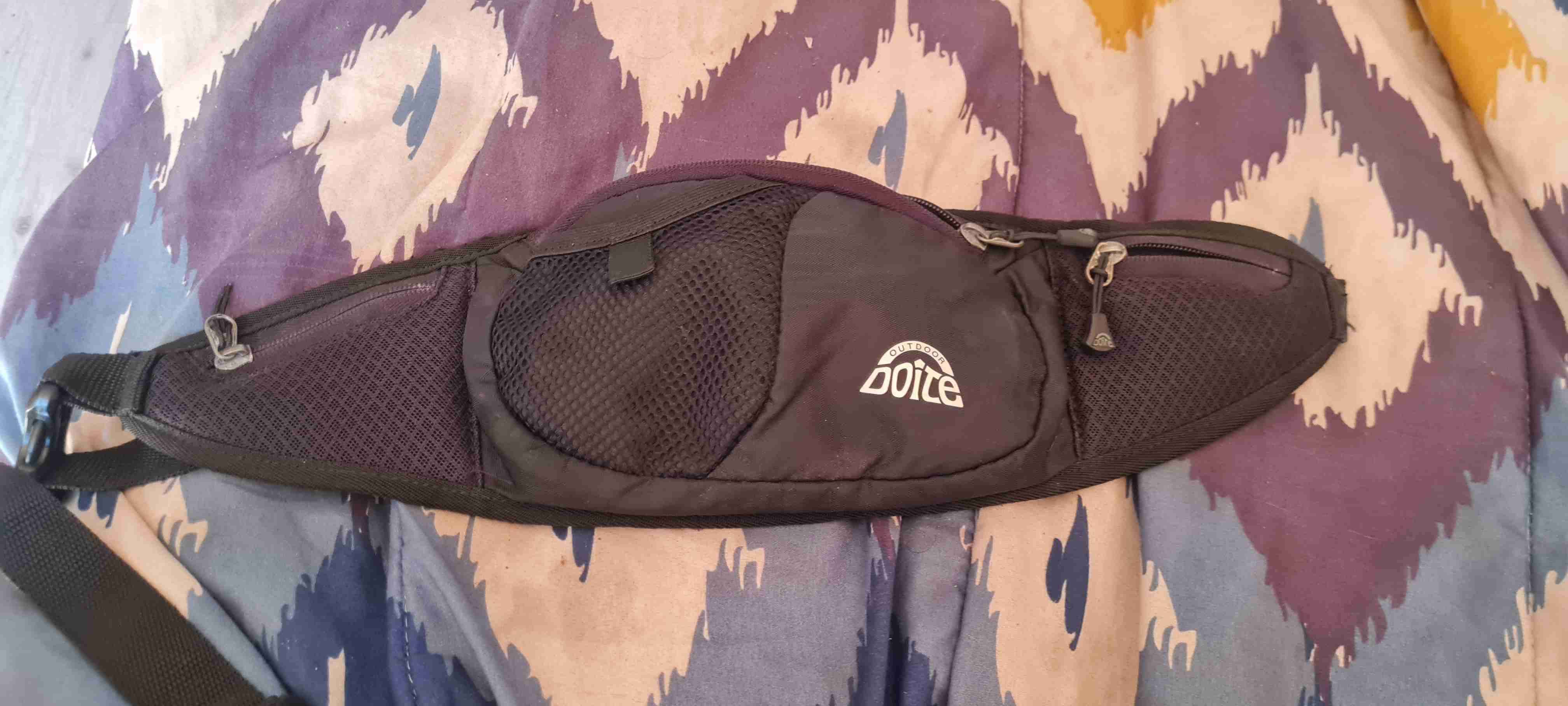 Riñonera deportiva negra Doite - miniatura 2