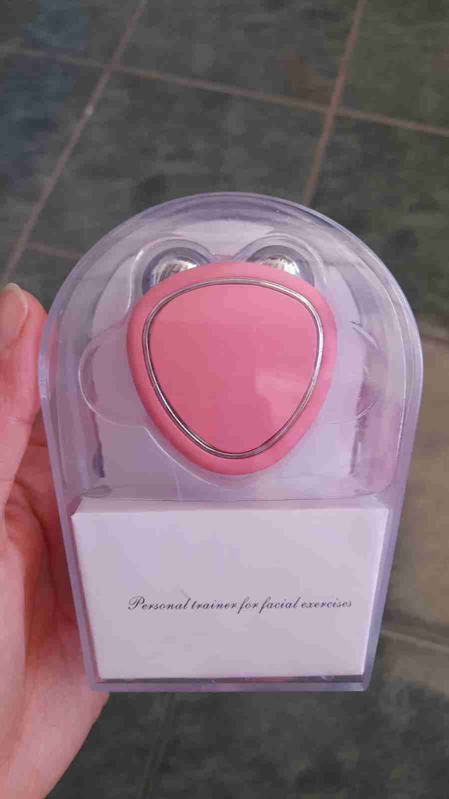 Entrenador facial portátil rosa - miniatura 1