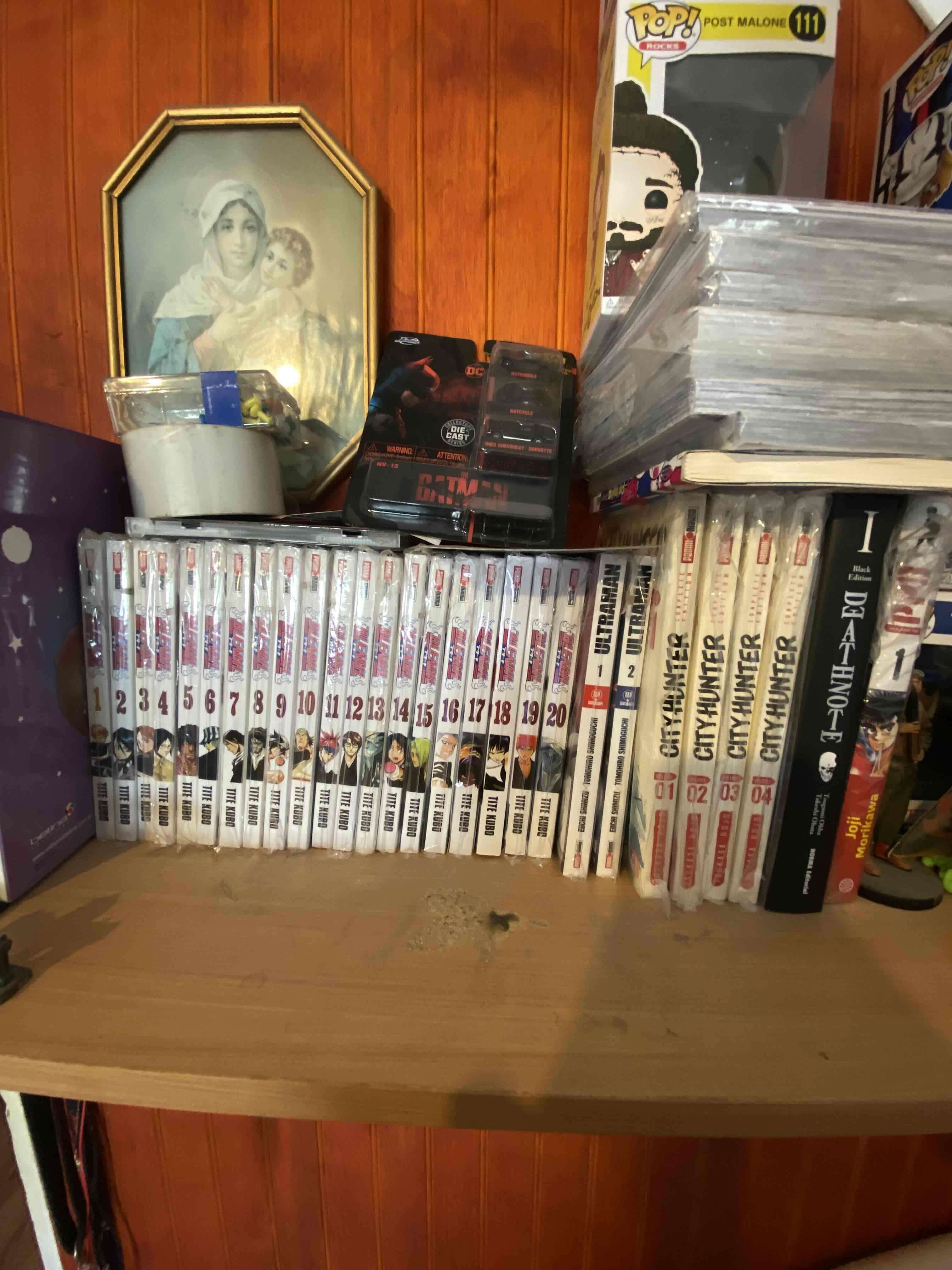 Colección de mangas variados