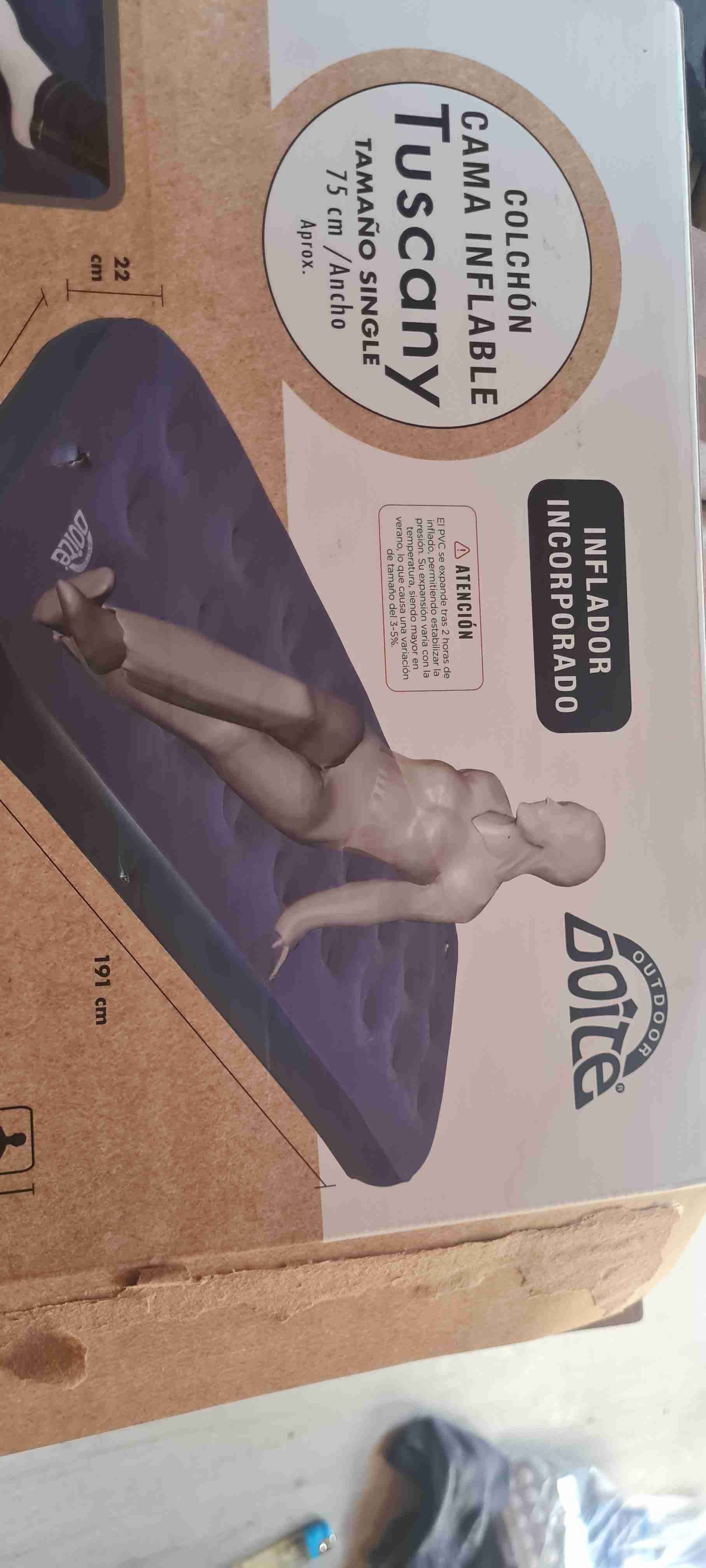 Colchón inflable Doite Tuscany - 1